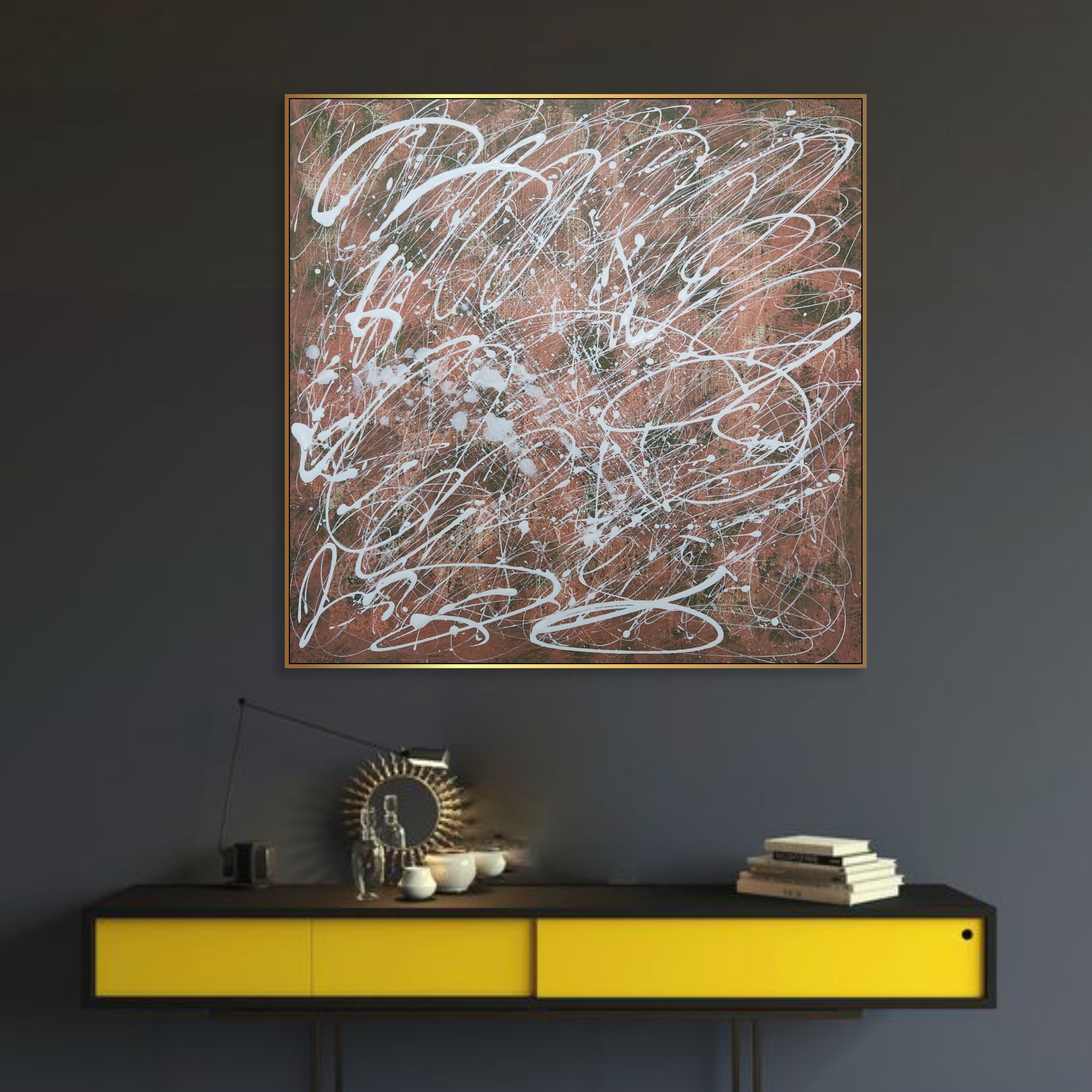 WHISPERS OF ENEGRY 26"x26"