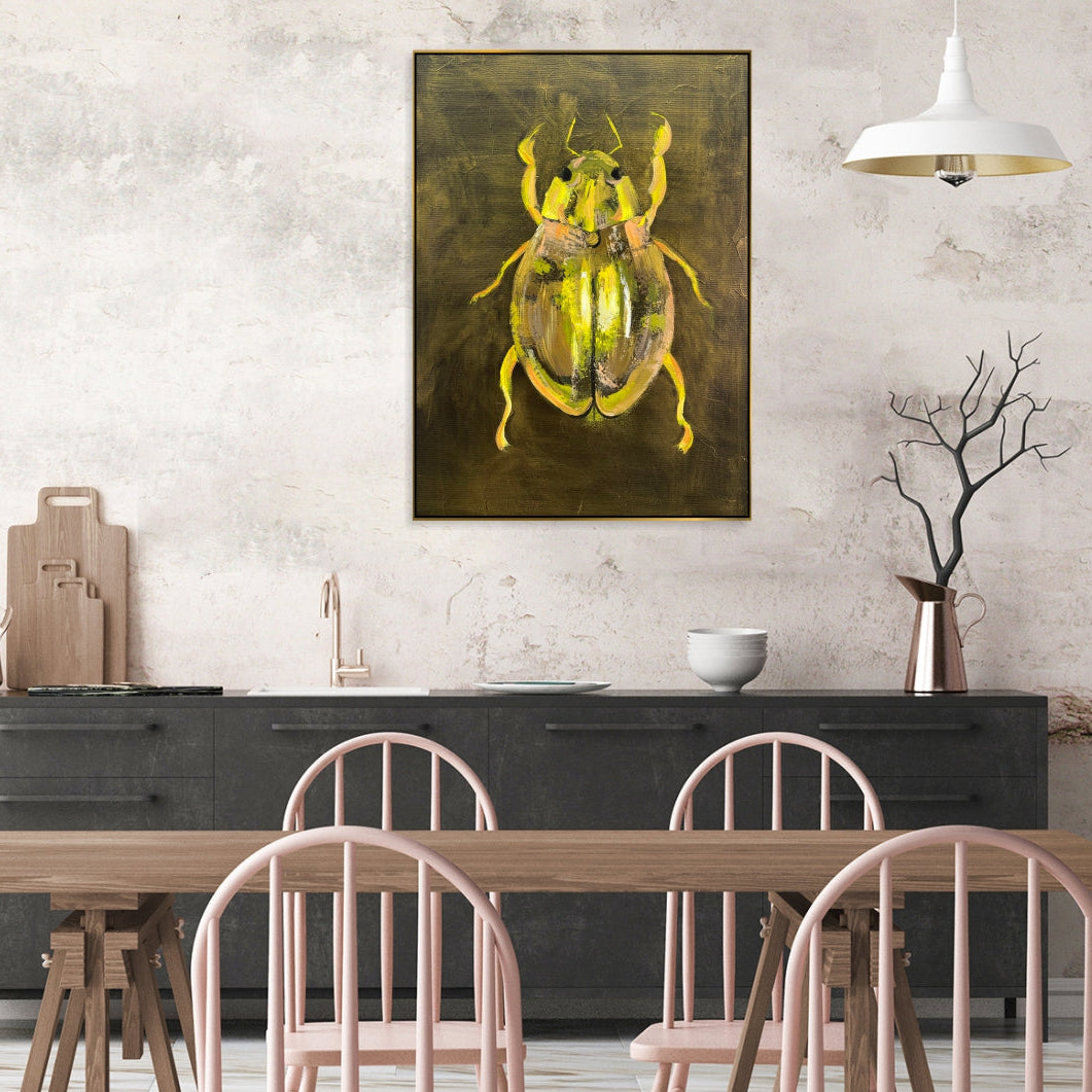 GOLDEN SCARAB 27.5"x19.7"