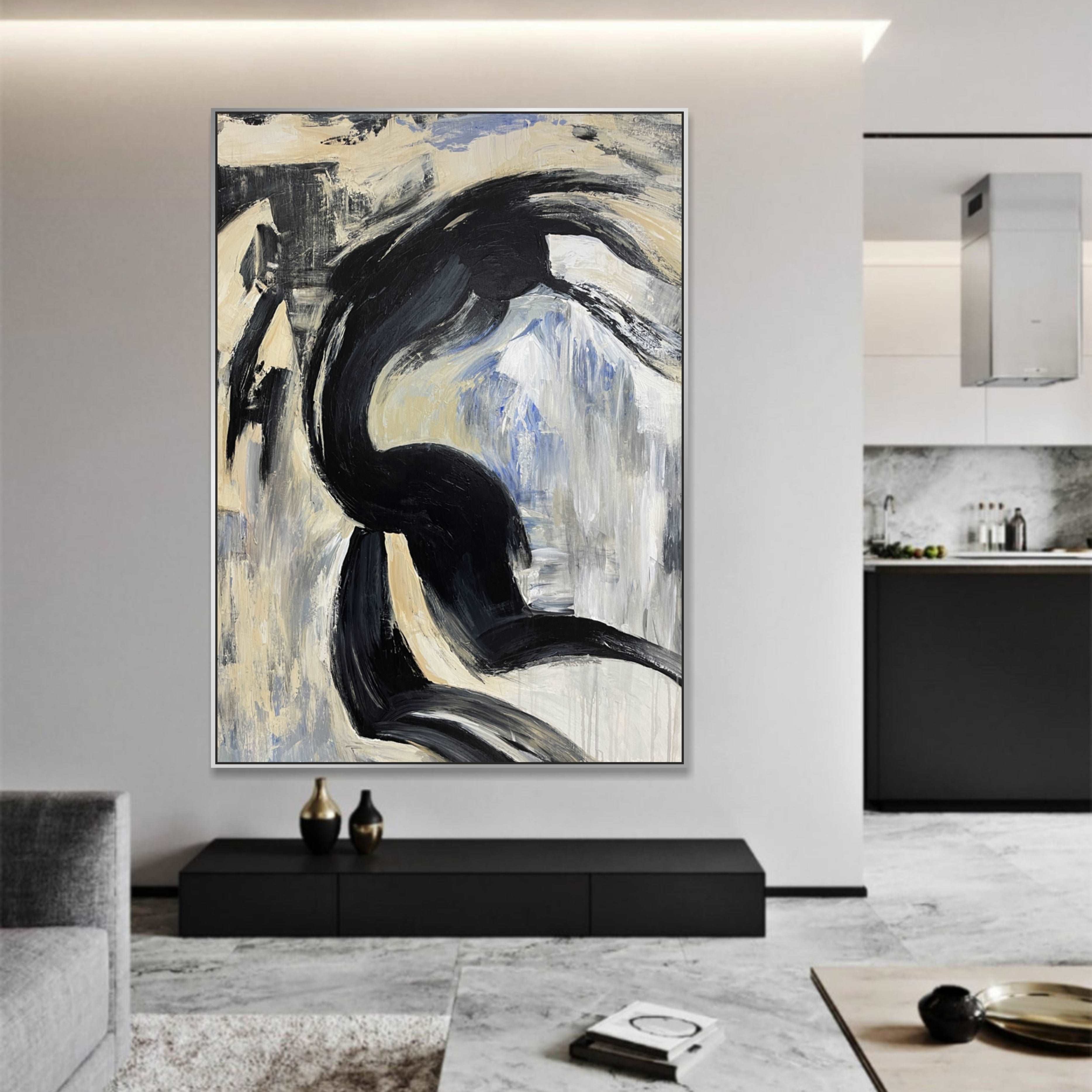 ABSTRACT NAKED 48"x36"