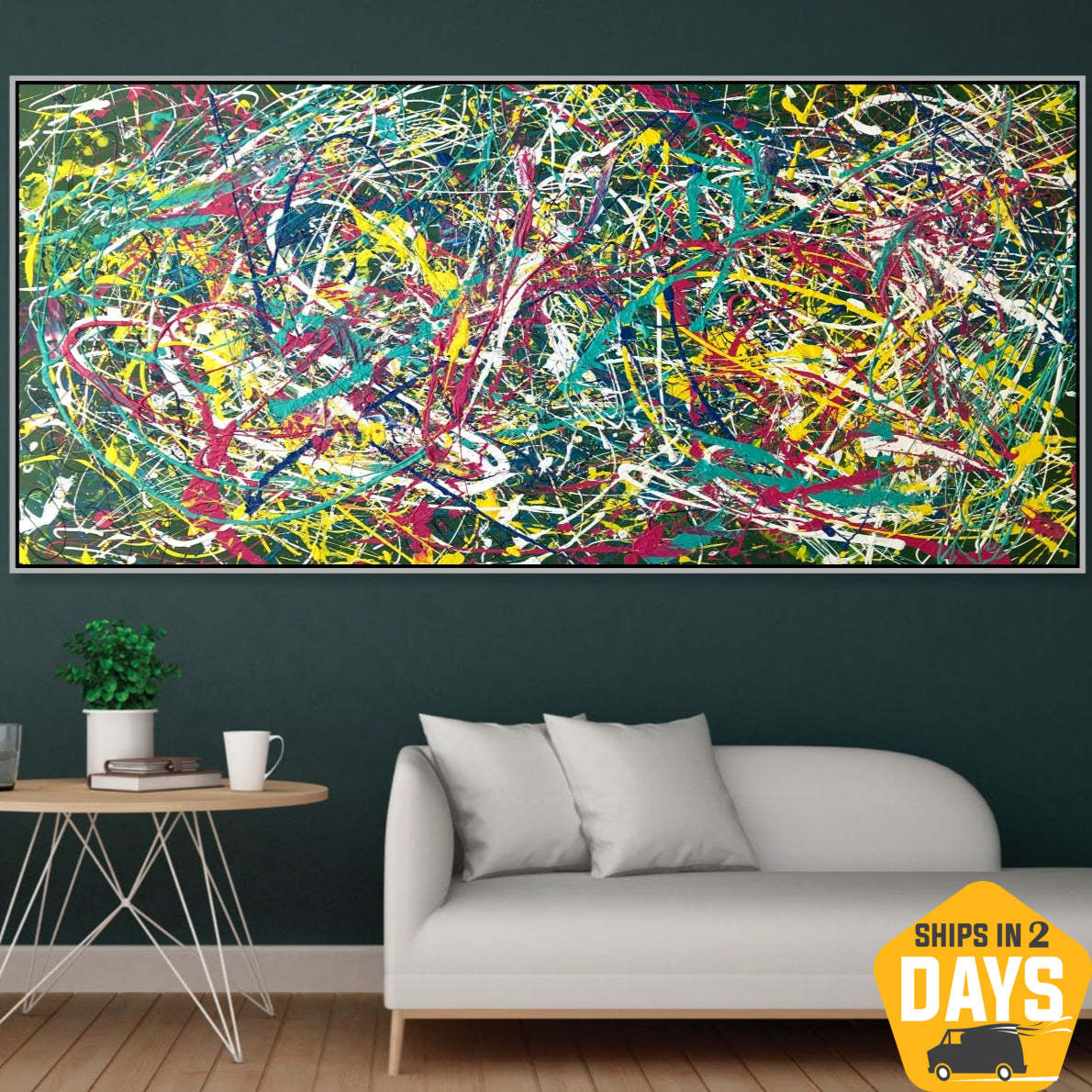 VIBRANT CHAOS 30"x60"