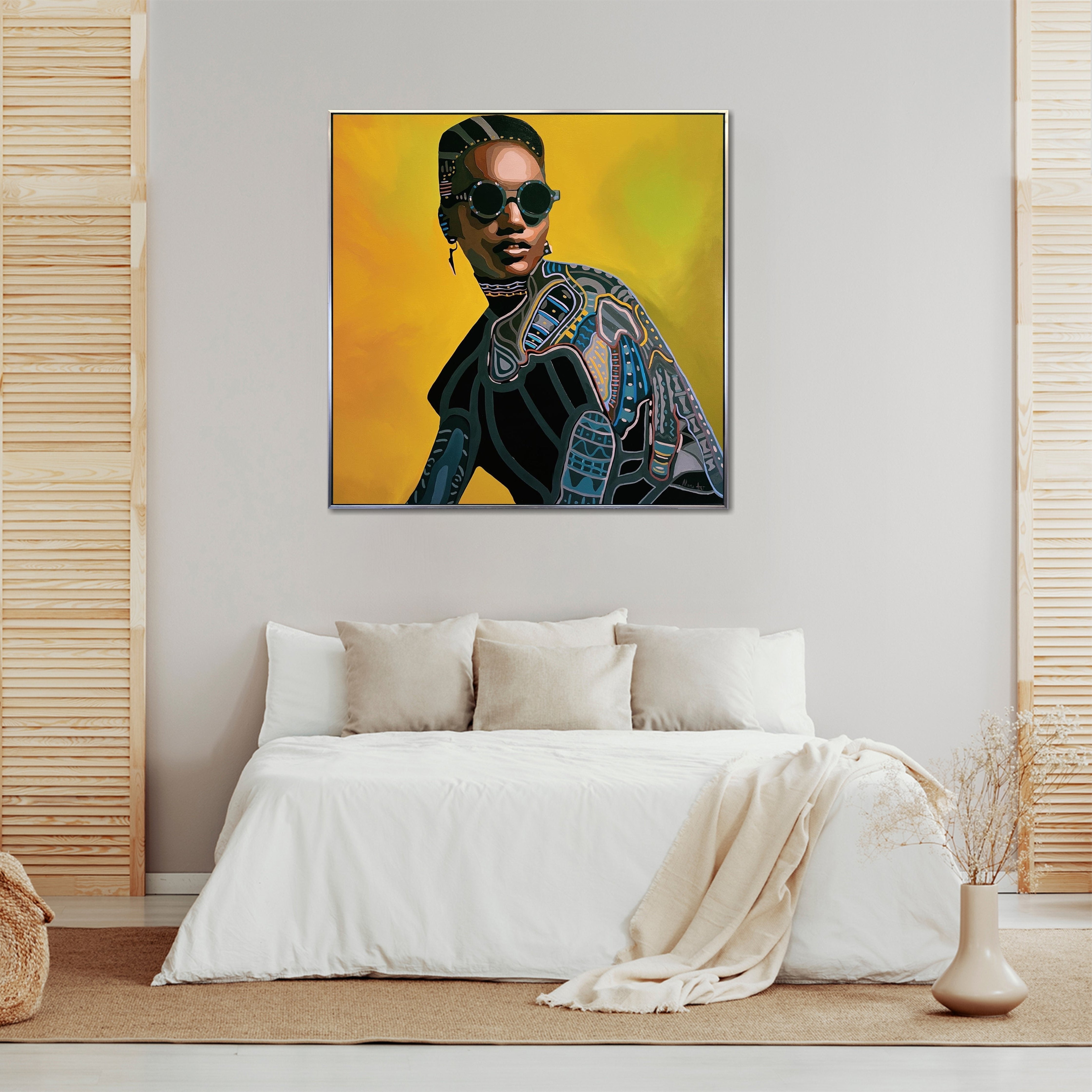 MOON QUEEN 43.3"x43.3"