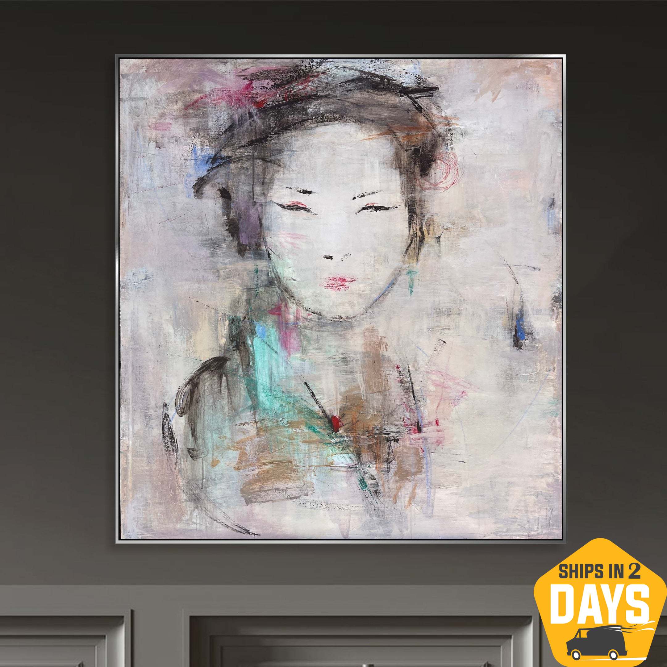 WHISPER OF THE EAST 47.2"x39.4"