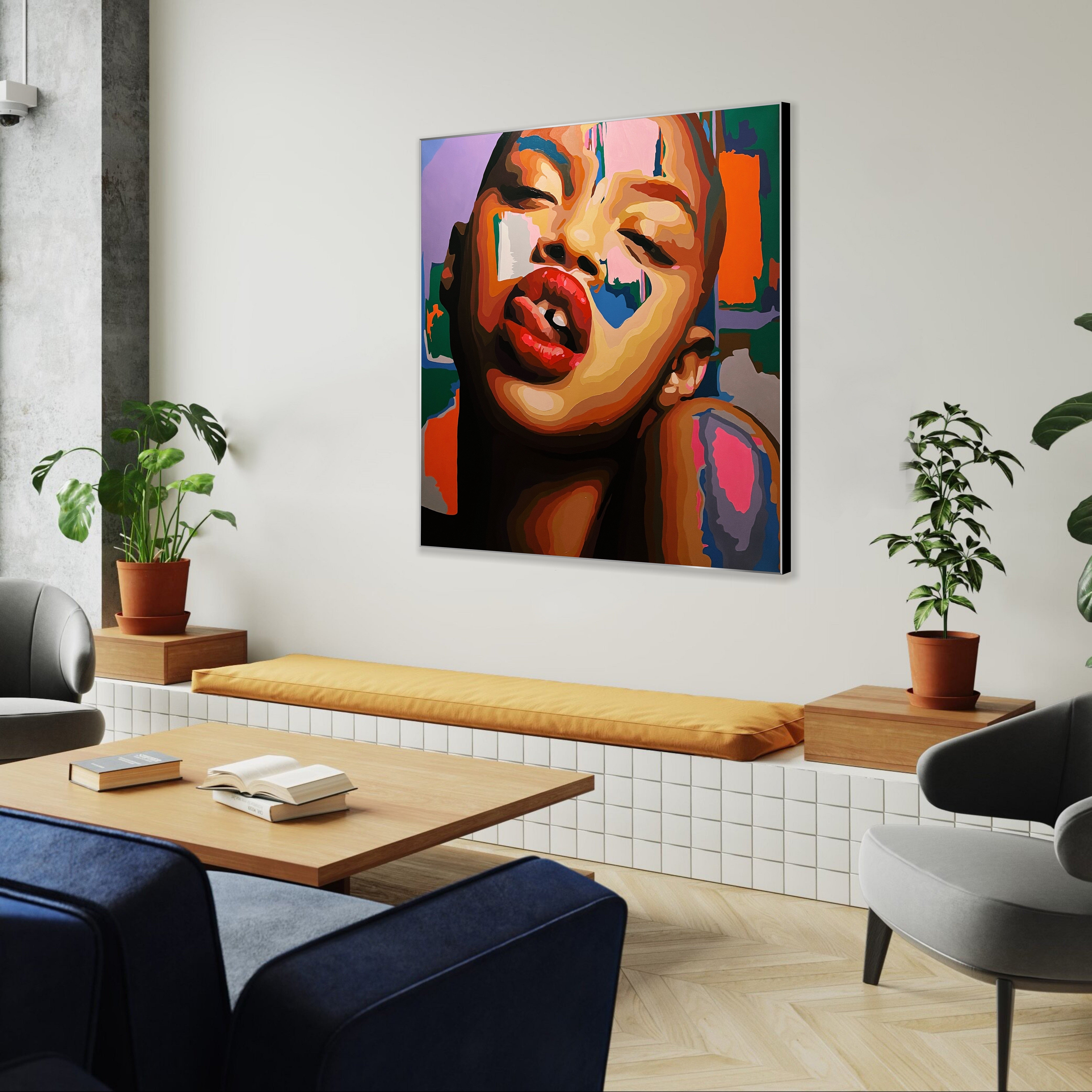 GIVE ME MORE 51.2"x51.2"