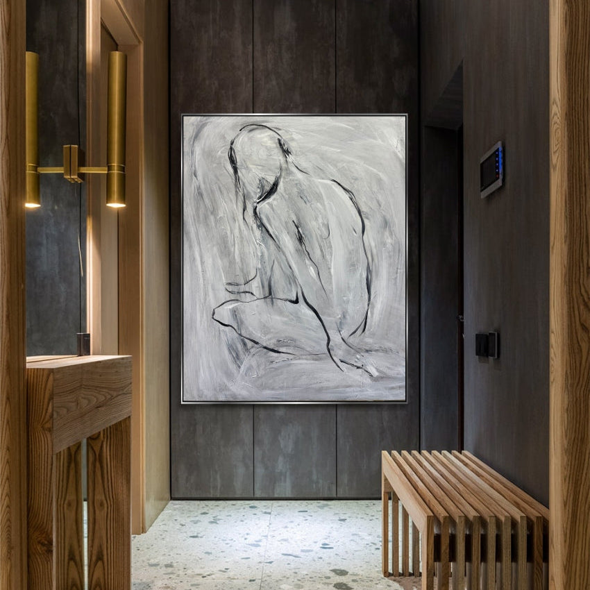 CONTEMPLATIVE SILENSE 43.3"x29.5"