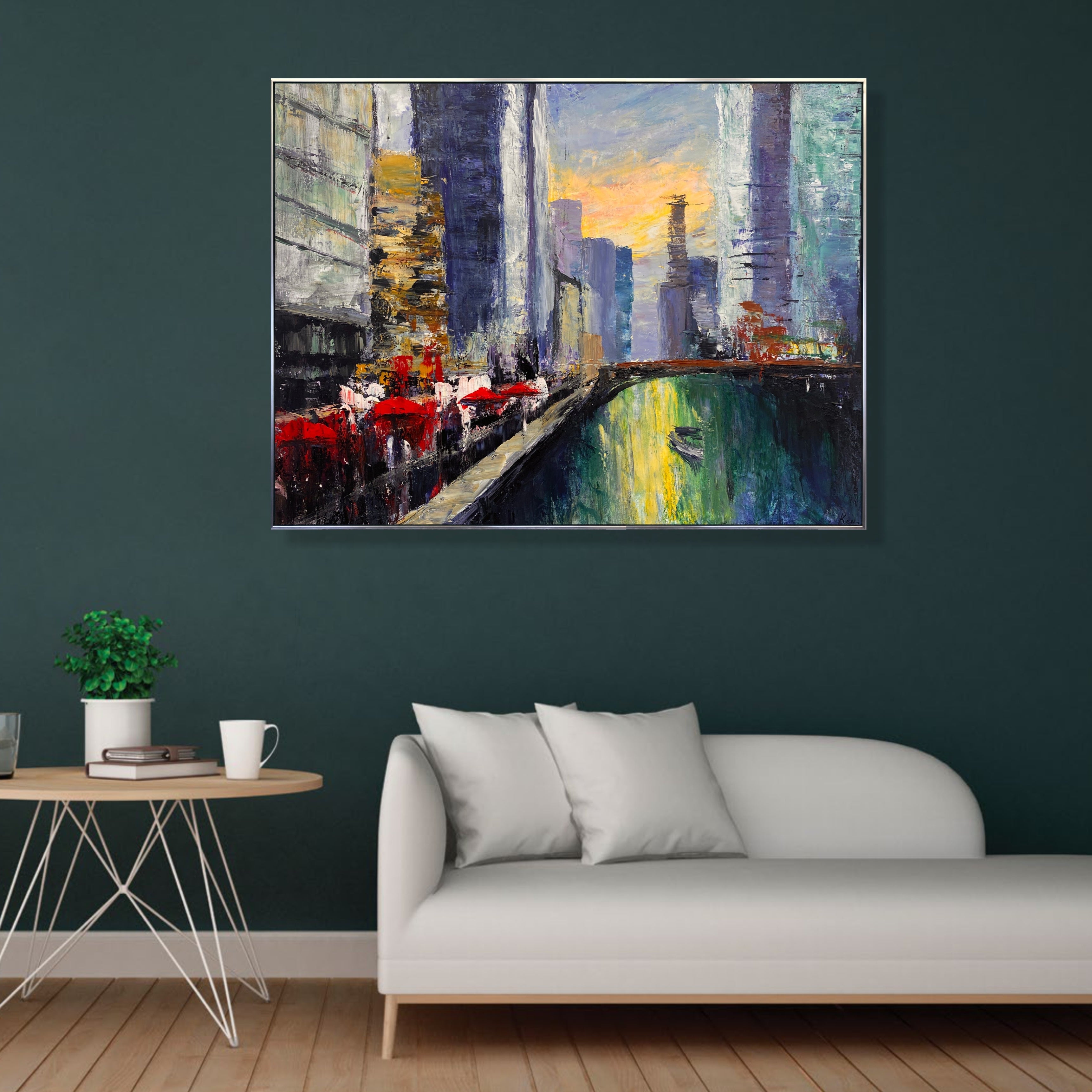 TWILIGHT ON THE RIVER