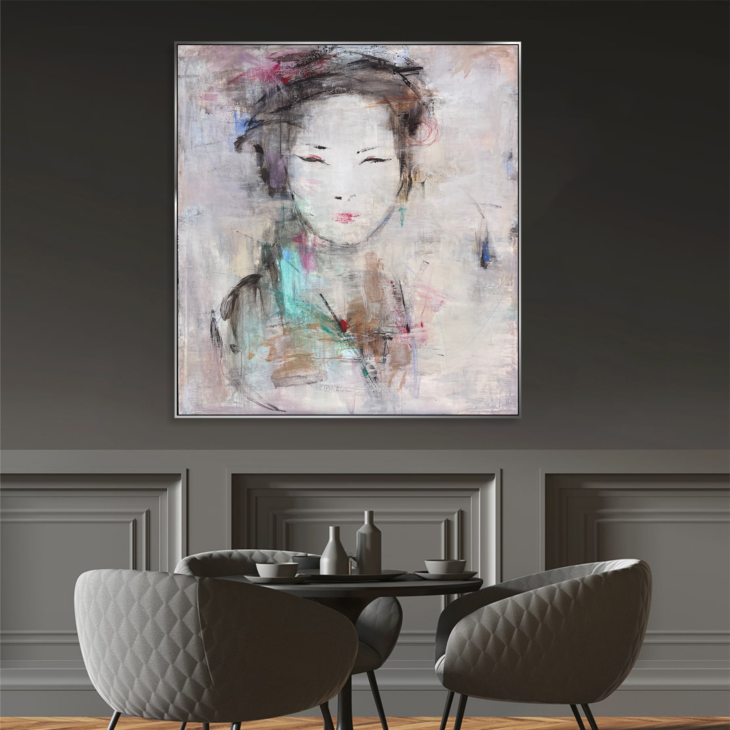 WHISPER OF THE EAST 47.2"x39.4"