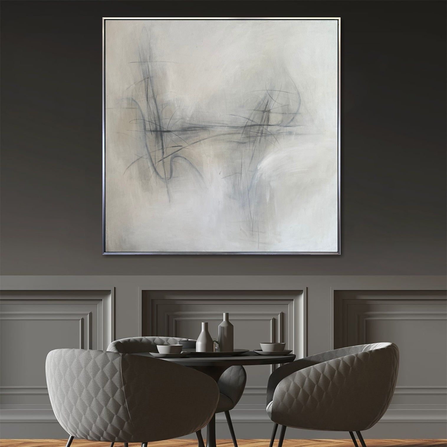 GENTLE ABSTRACTION 60"x60"