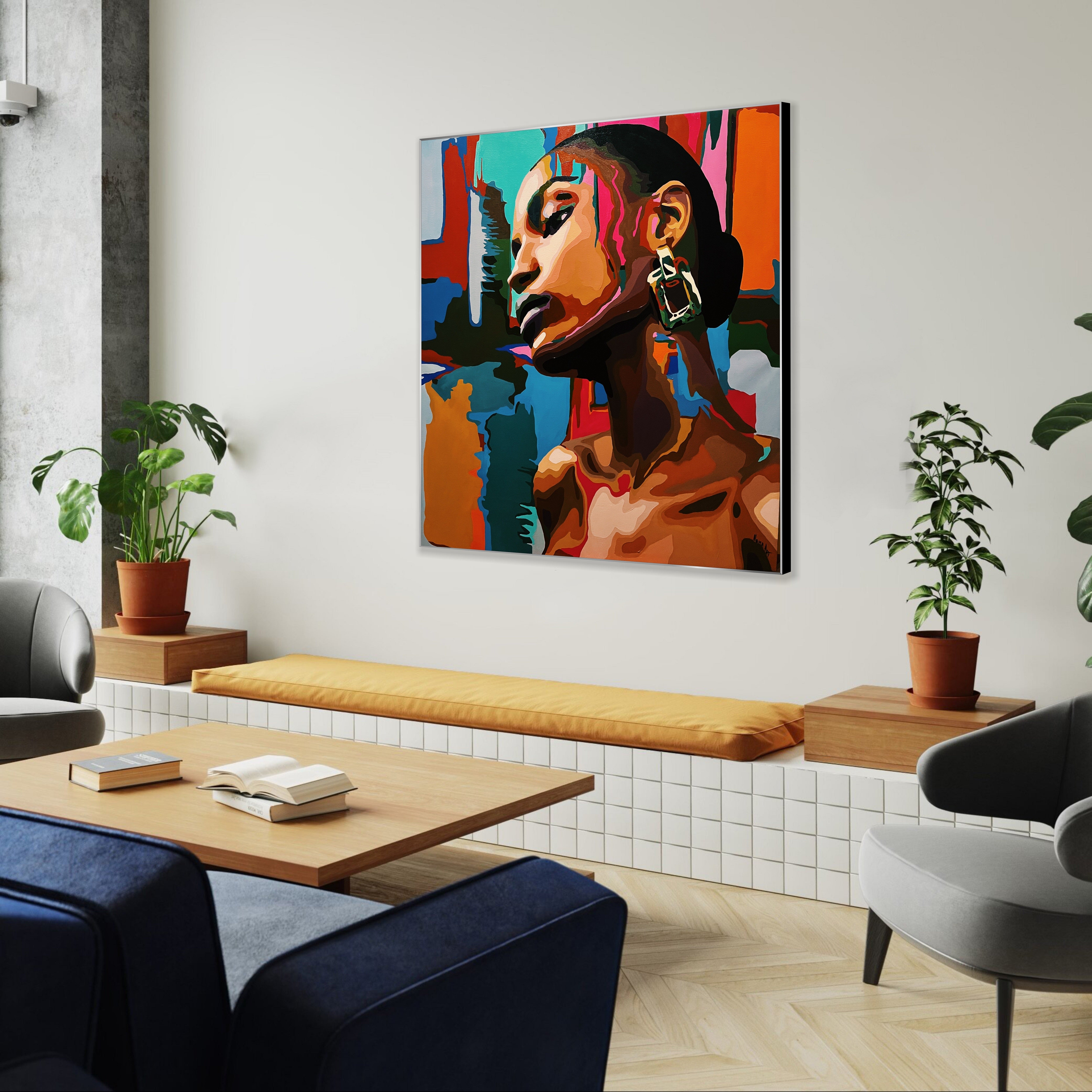 S.A.D.E. 43.3"x43.3"