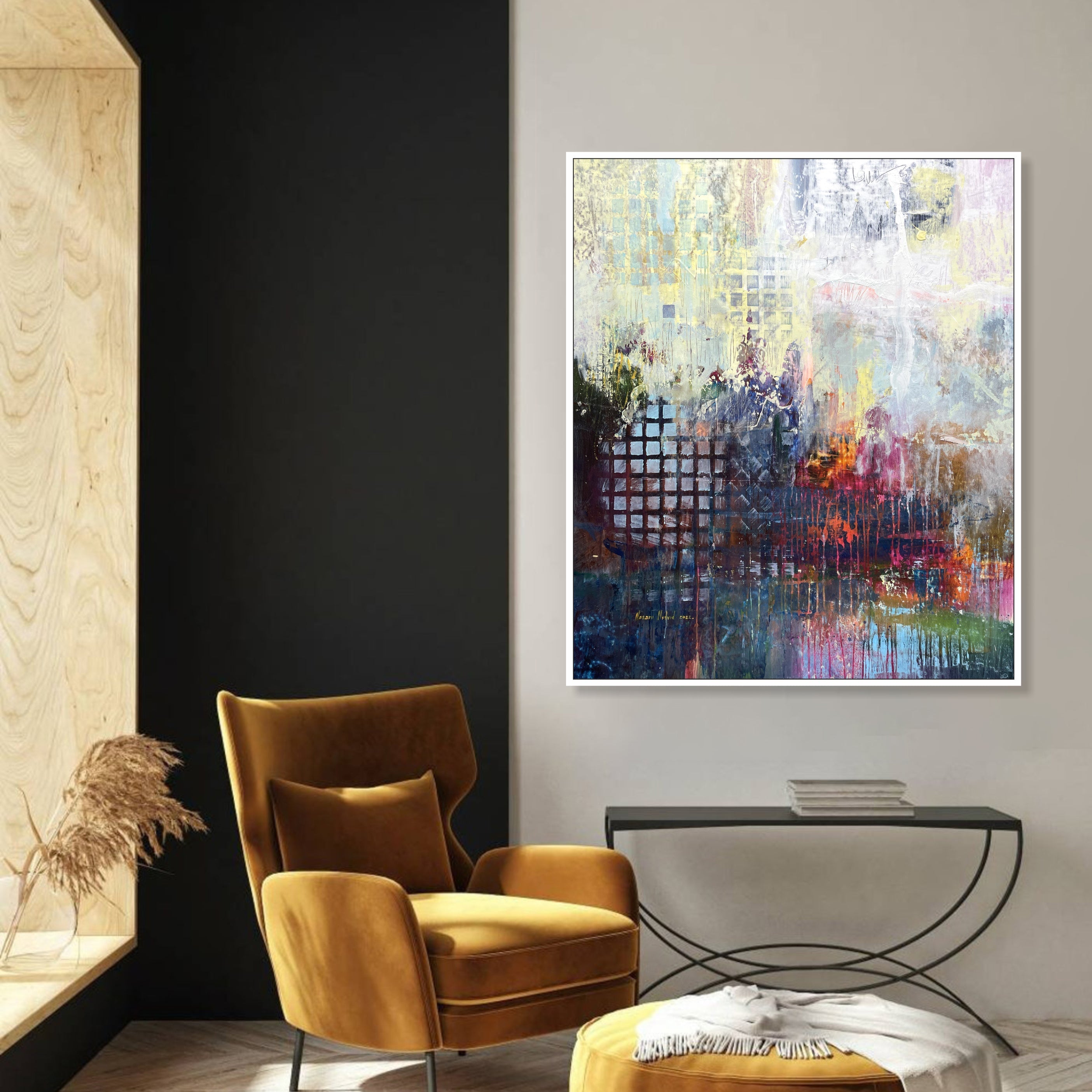 Dynamic Abstraction ASSOCIATION 252 39.3"x35.4"