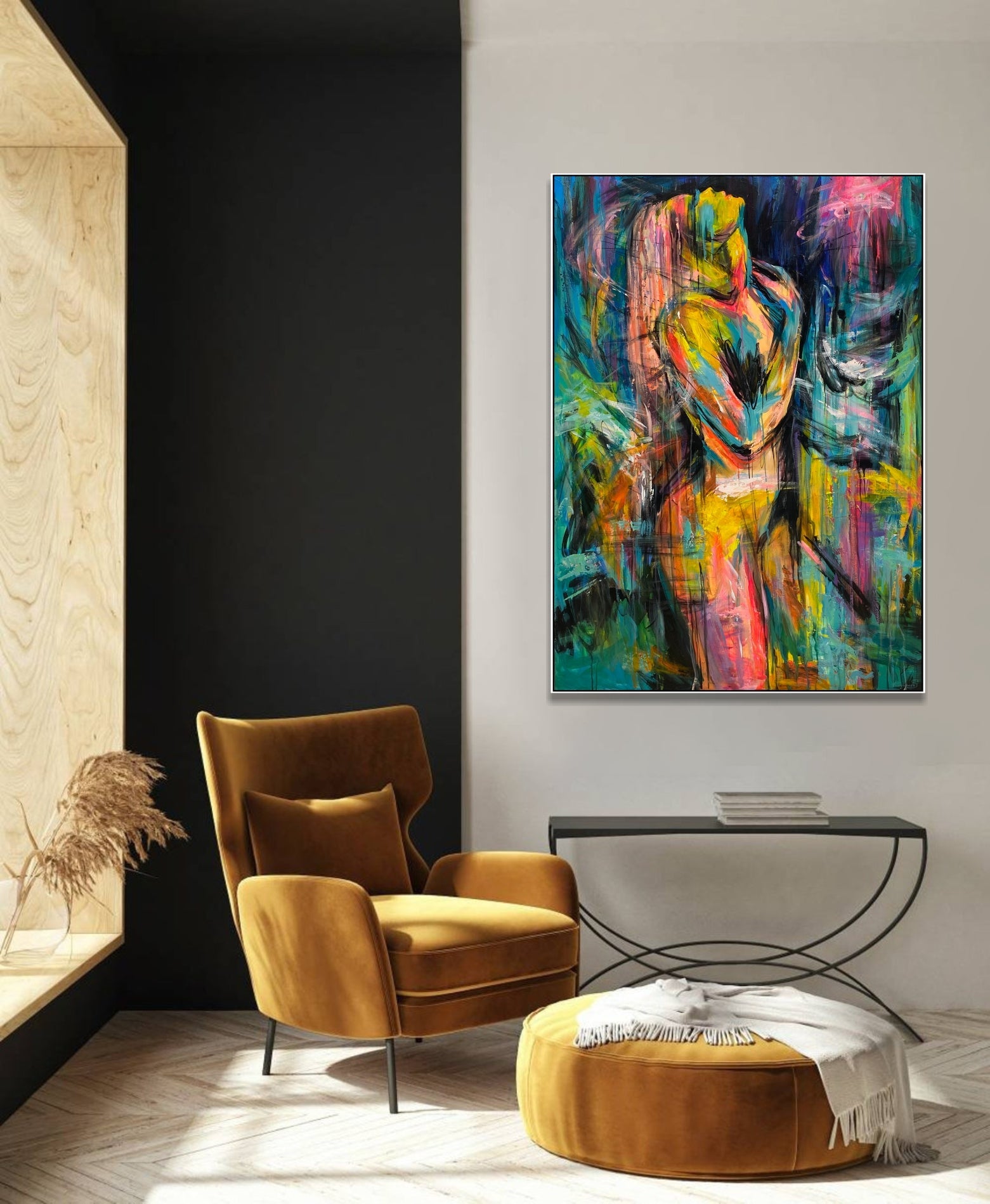 UNDER THE RAIN 60"x40"