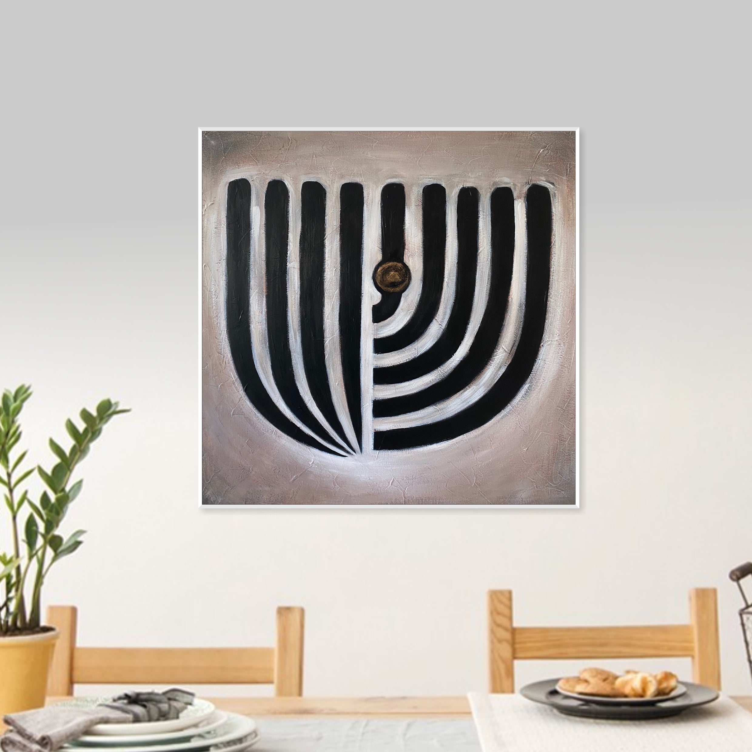 MENORAH 32"x32"