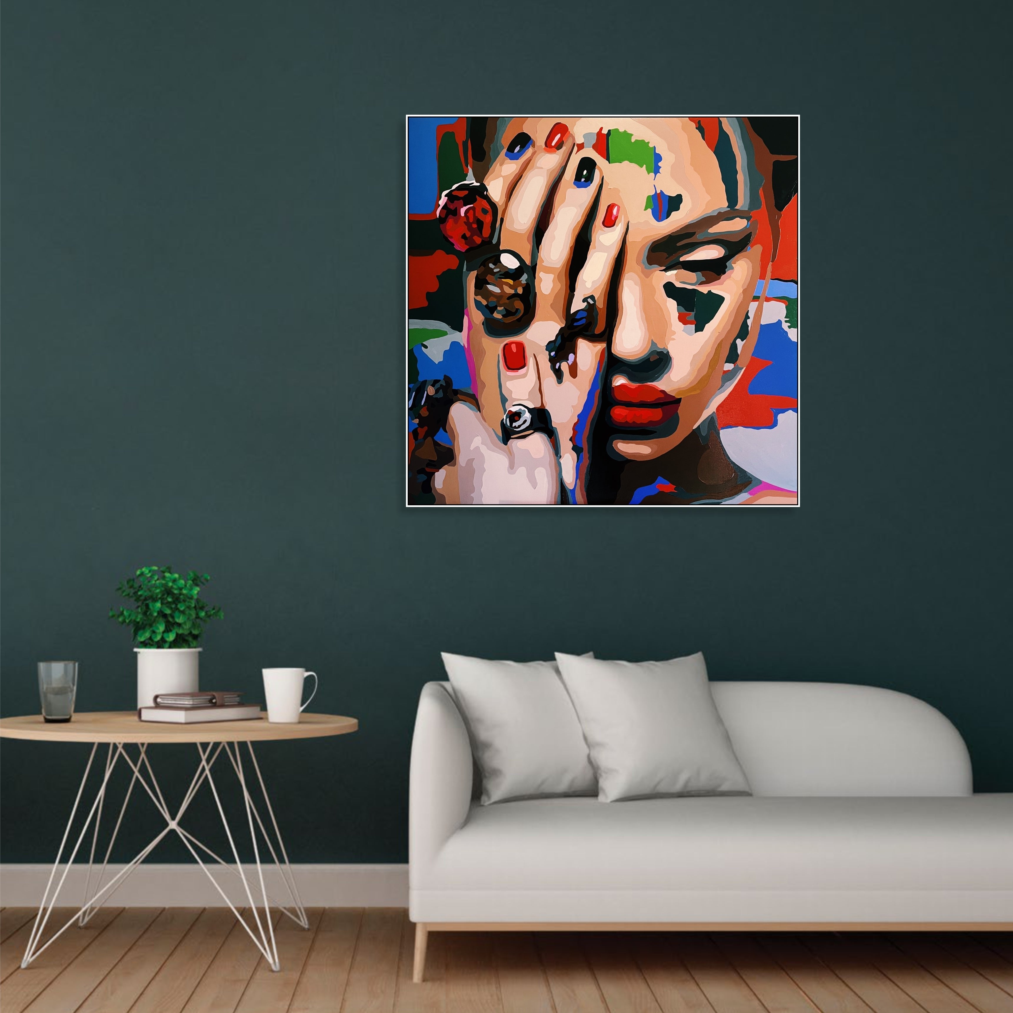 SHY BEAUTY 43.3"x43.3"