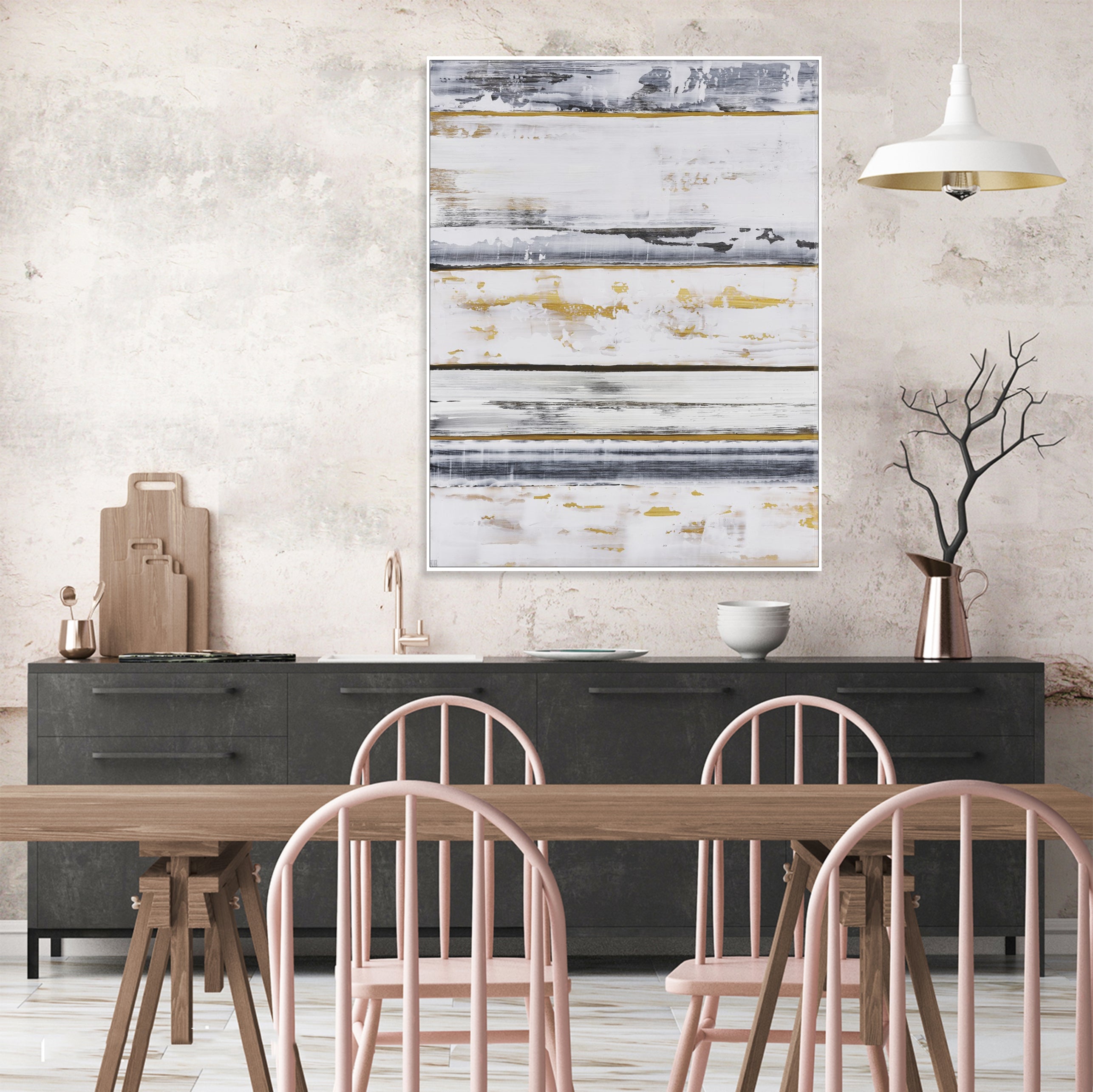 Unique Fine Painting AUREATE ELEGANCE