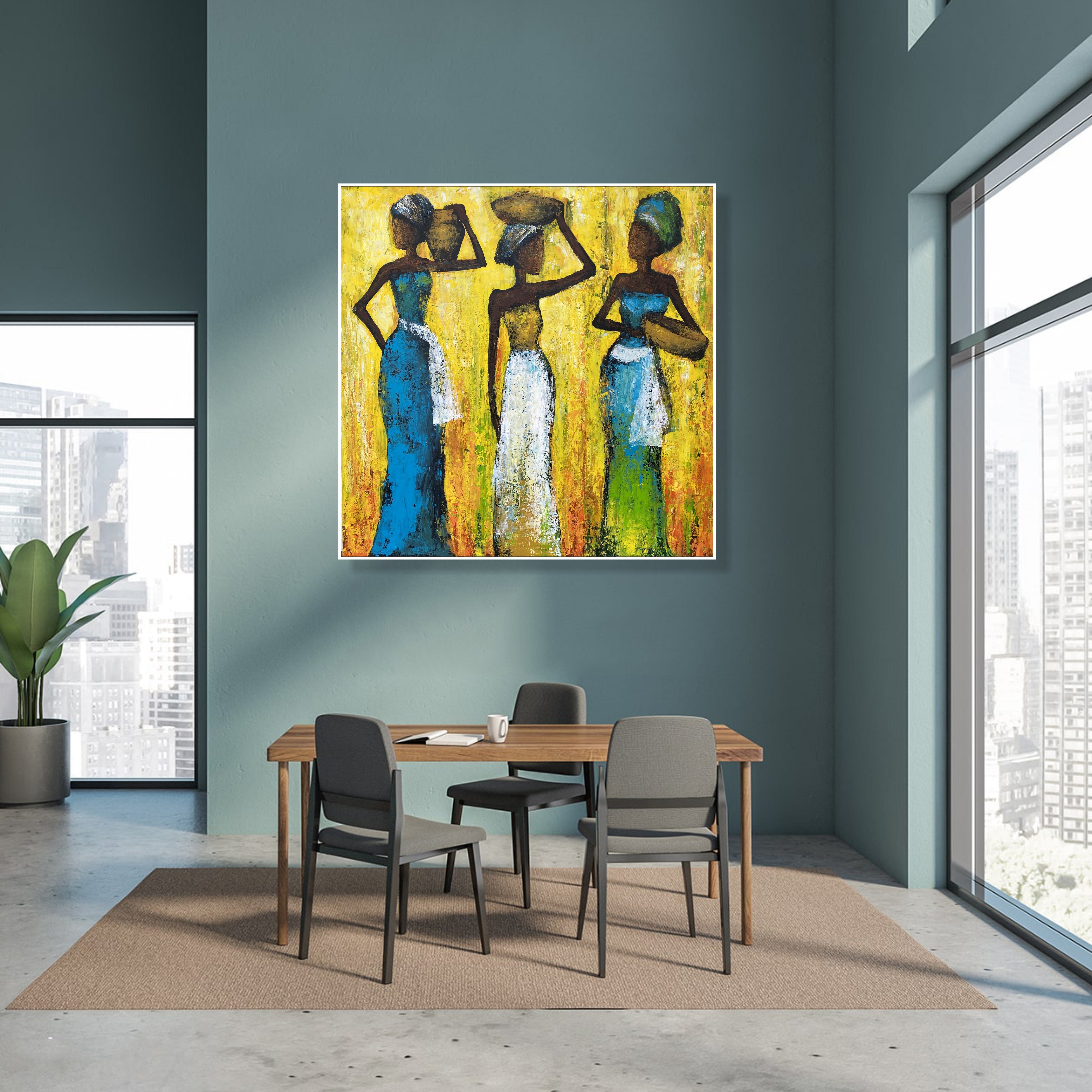 DAILY RITUALS 40"x40"