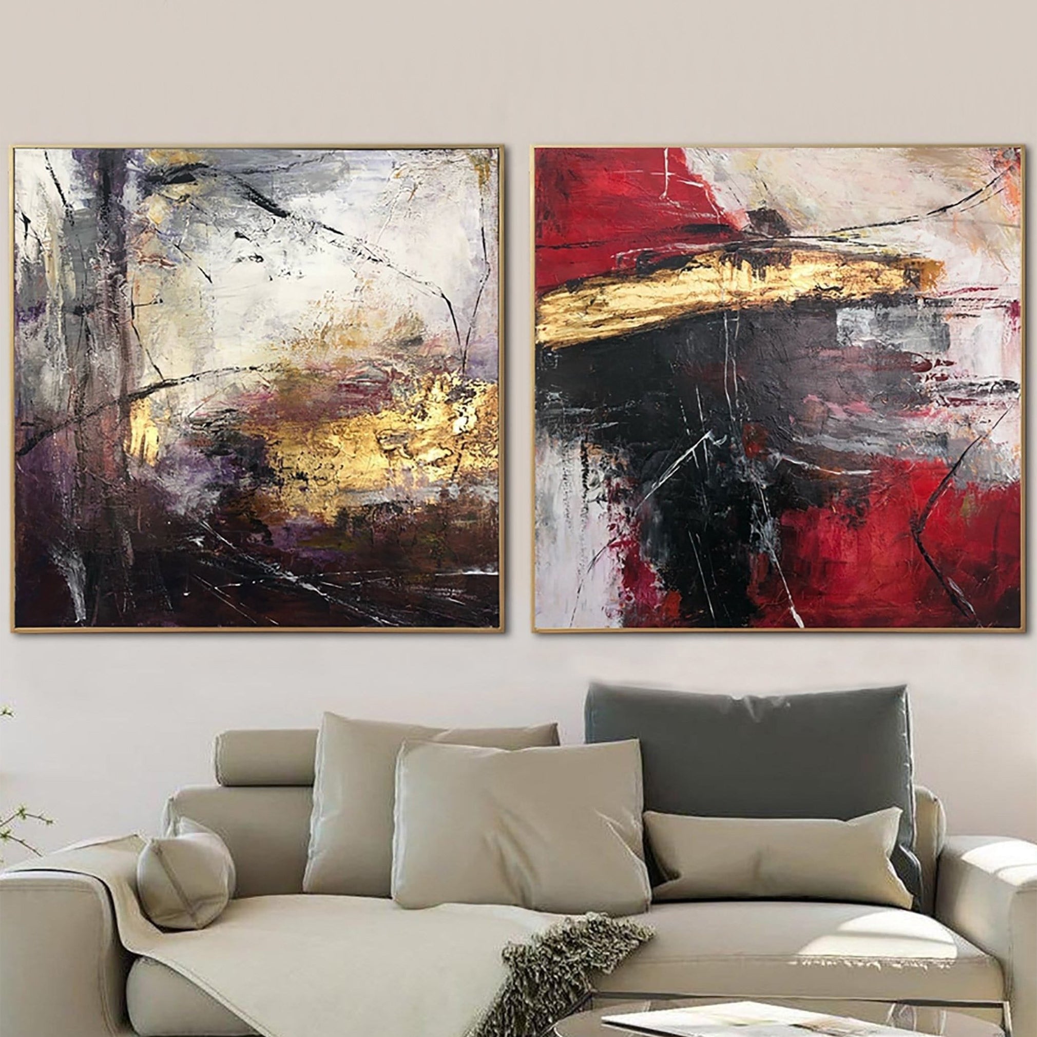 RED AND PURPLE LIGHT