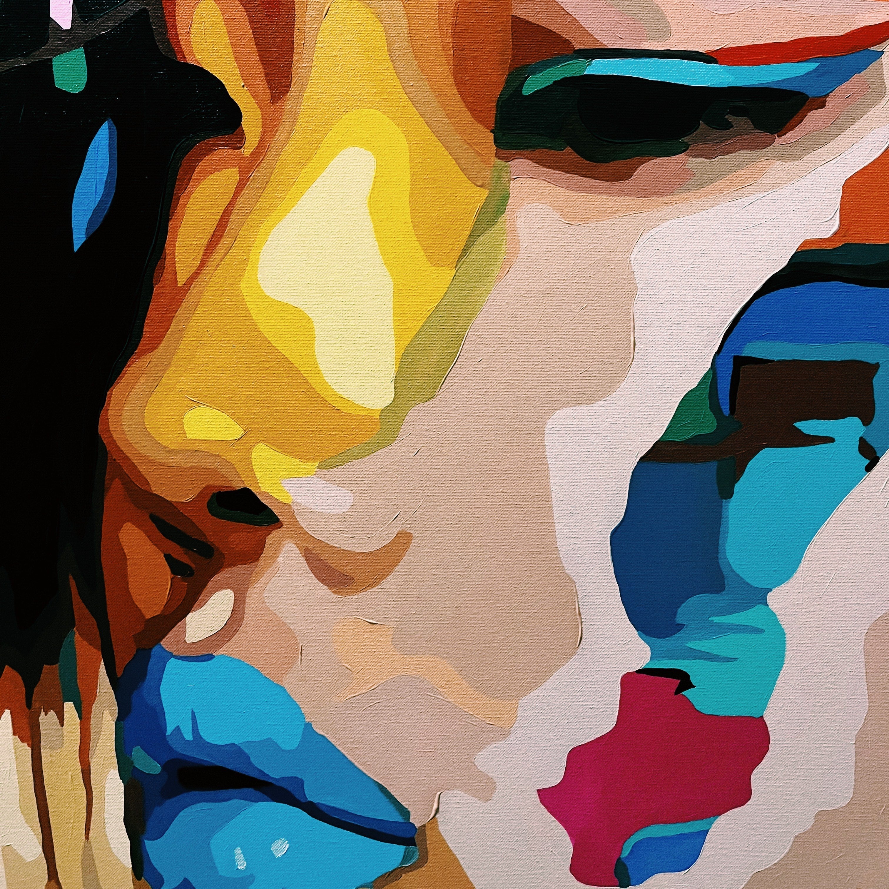 HER SUPPORT 43.3"x43.3"