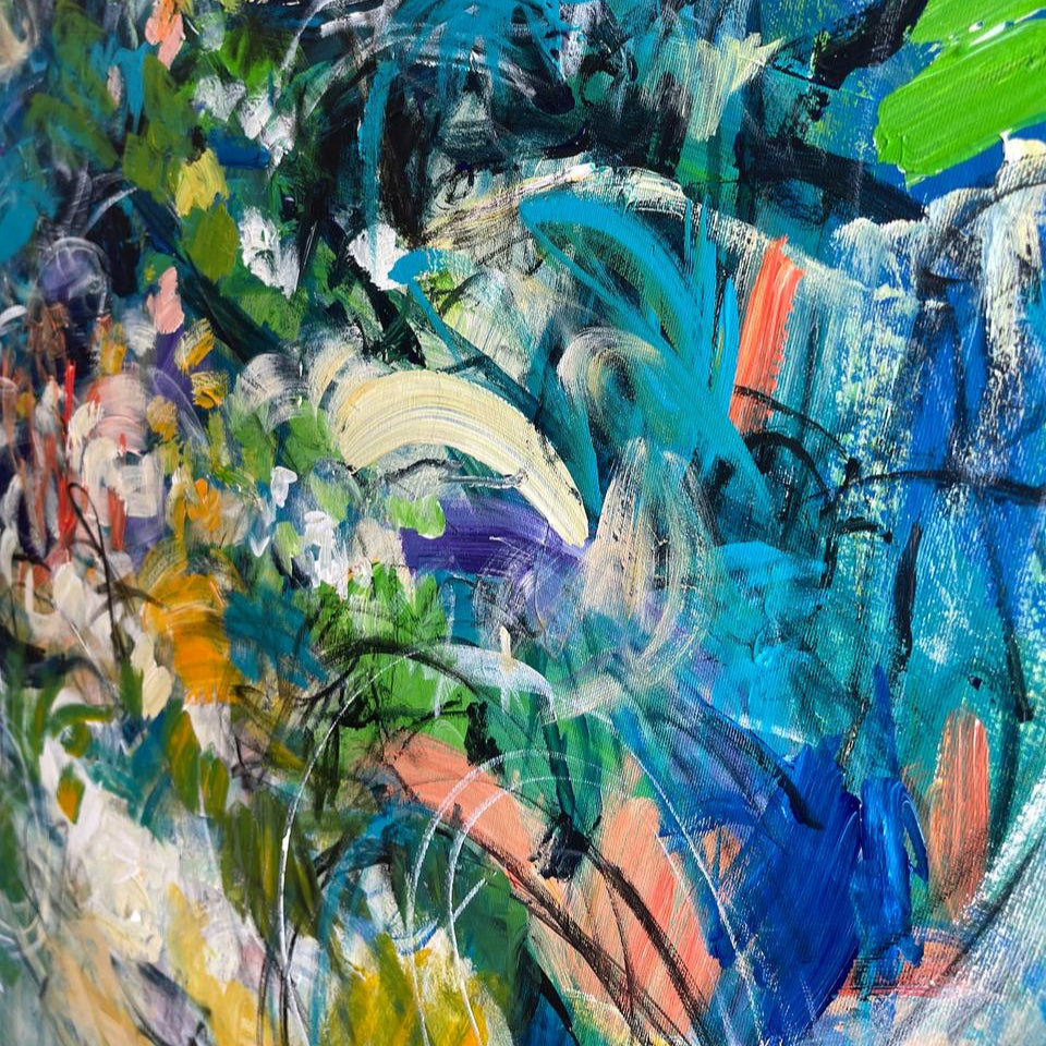 AGITATION COLORS 40"x40"