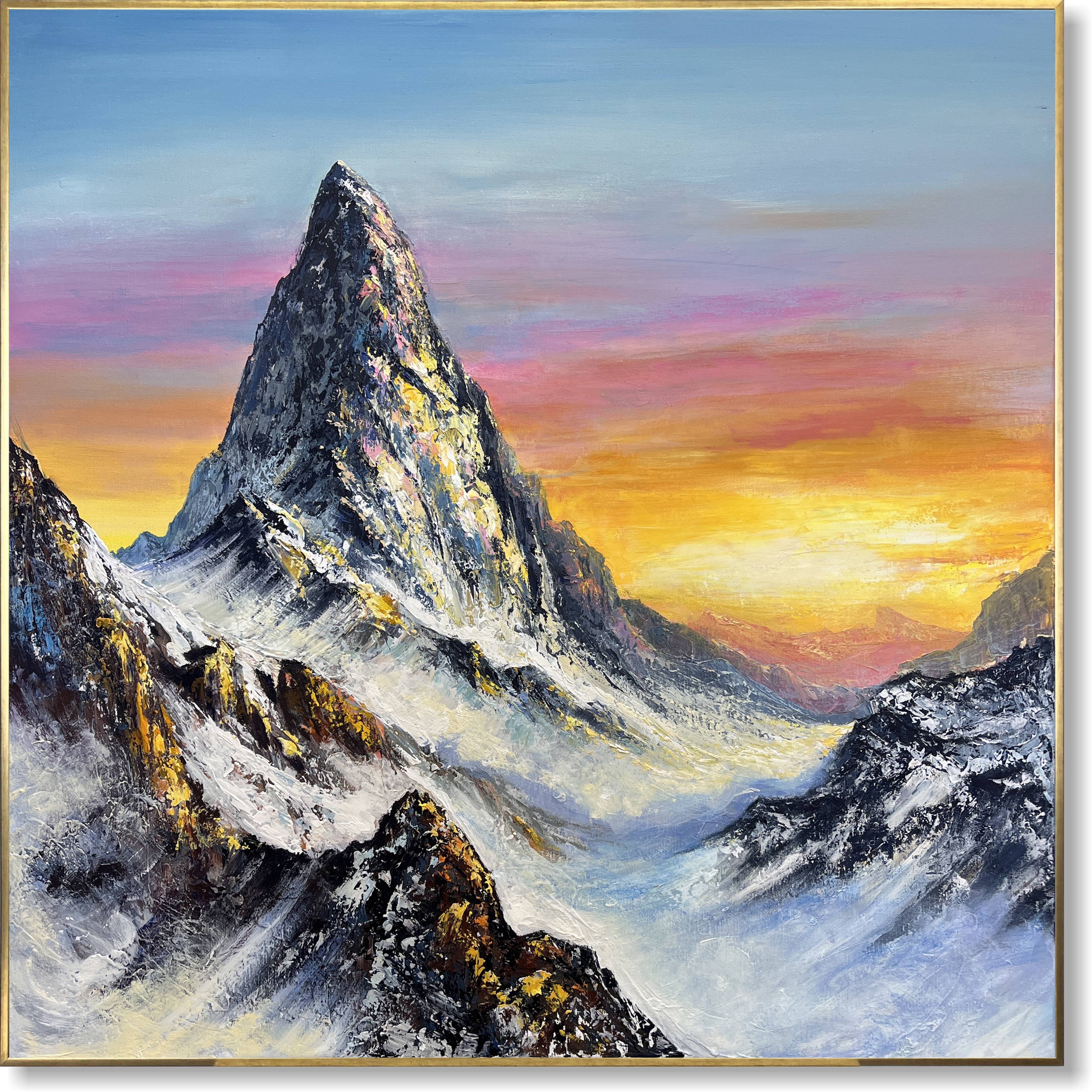 MAJESTIC MOUNTAIN SUNRISE