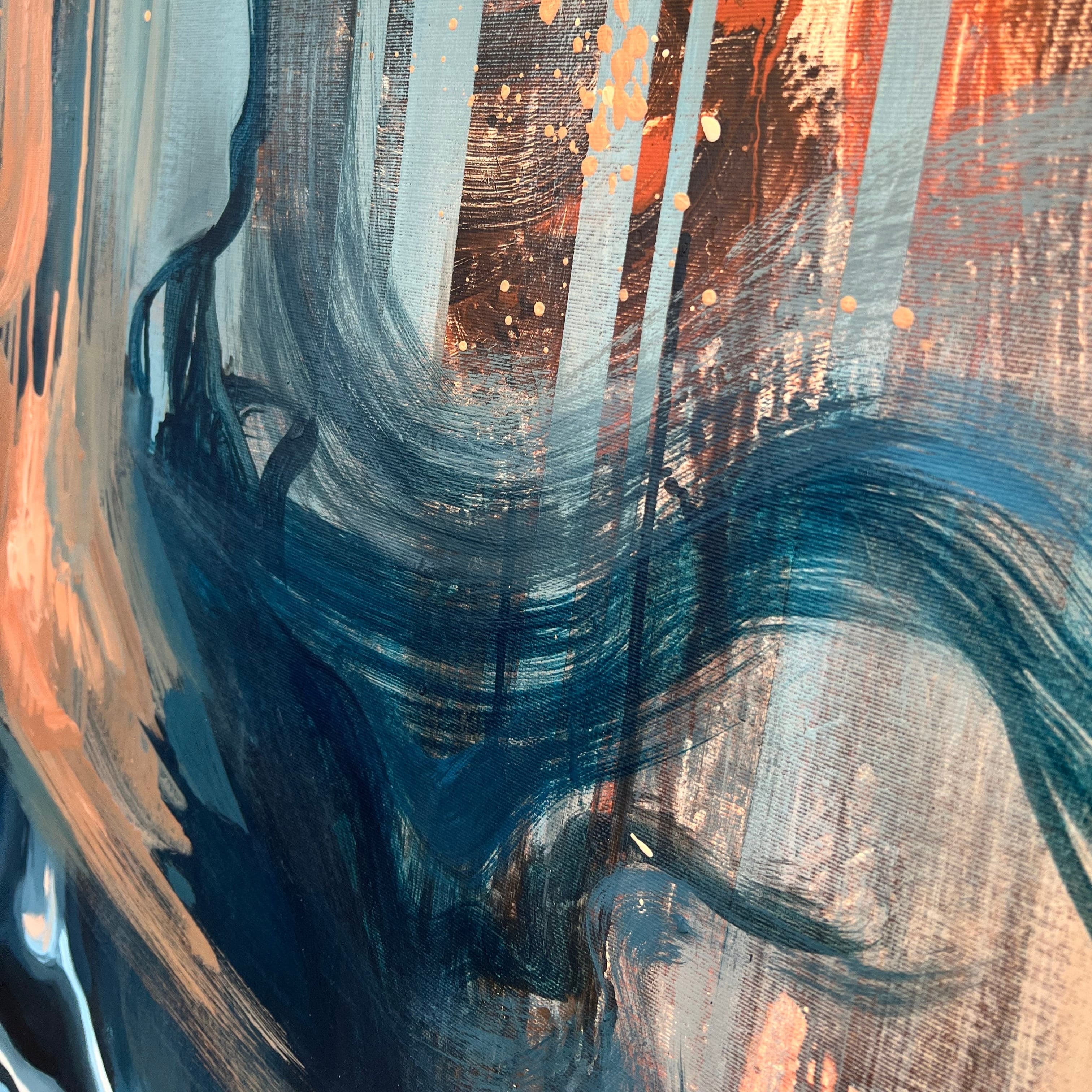 SELFISH GIRL 46"x34"