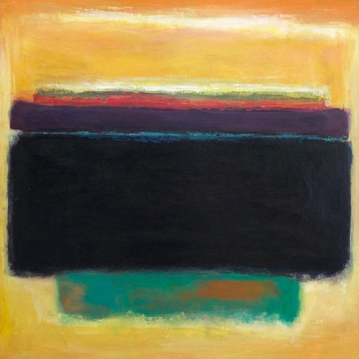 Minimalist painting ABSTRACT HORIZON