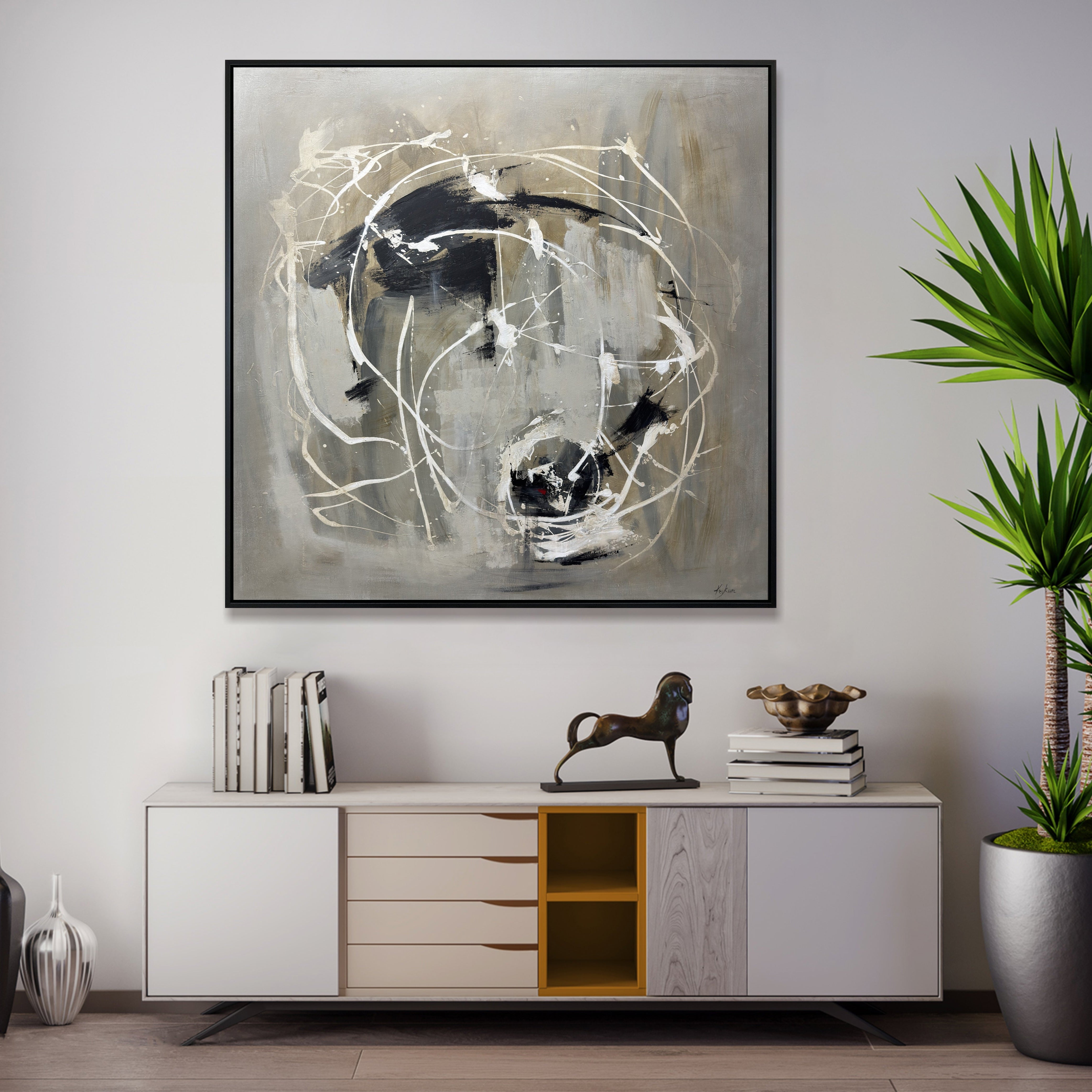 GRAVITY OF STILLNESS 48"x48"