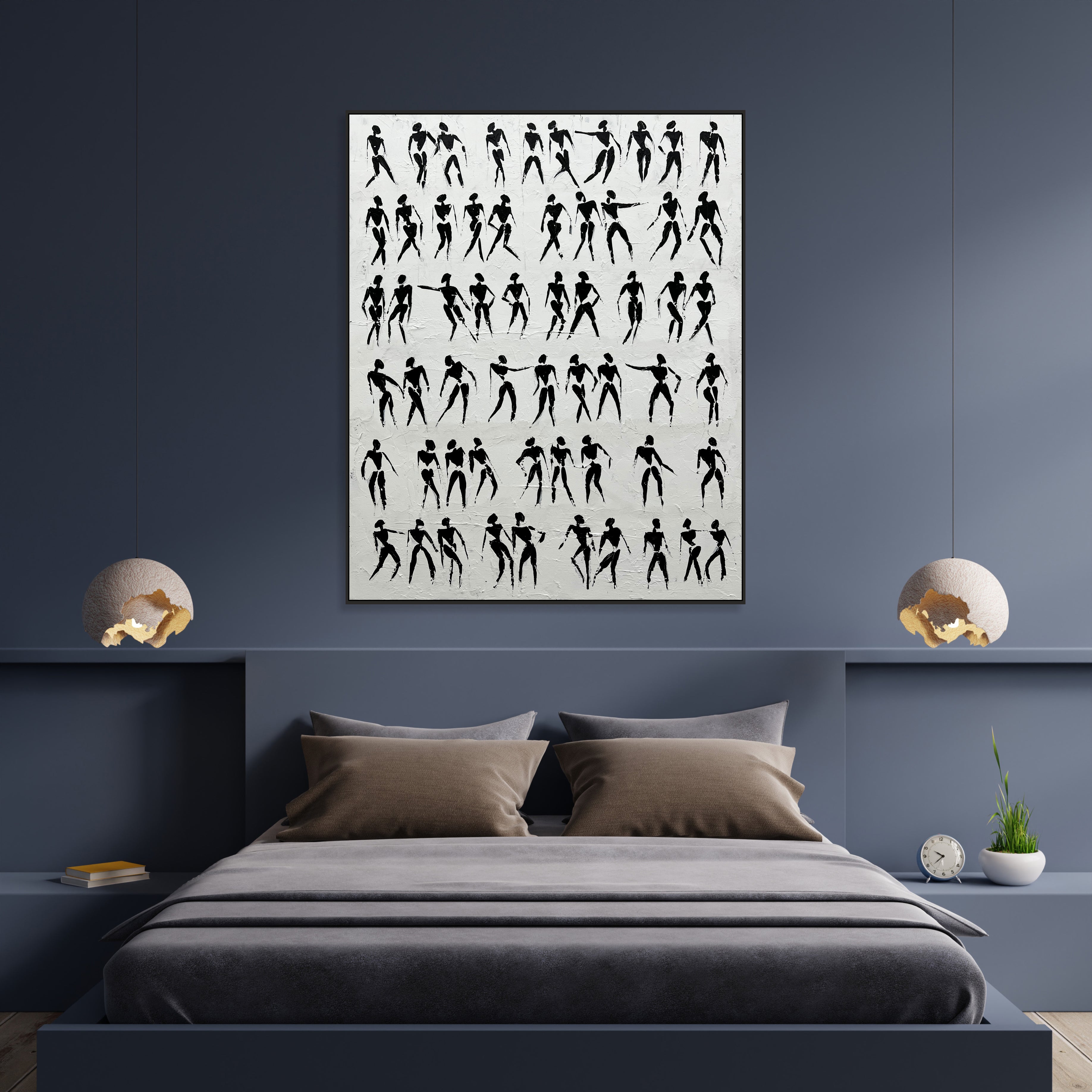 EPHEMERAL EMISSARIES 46"x36"