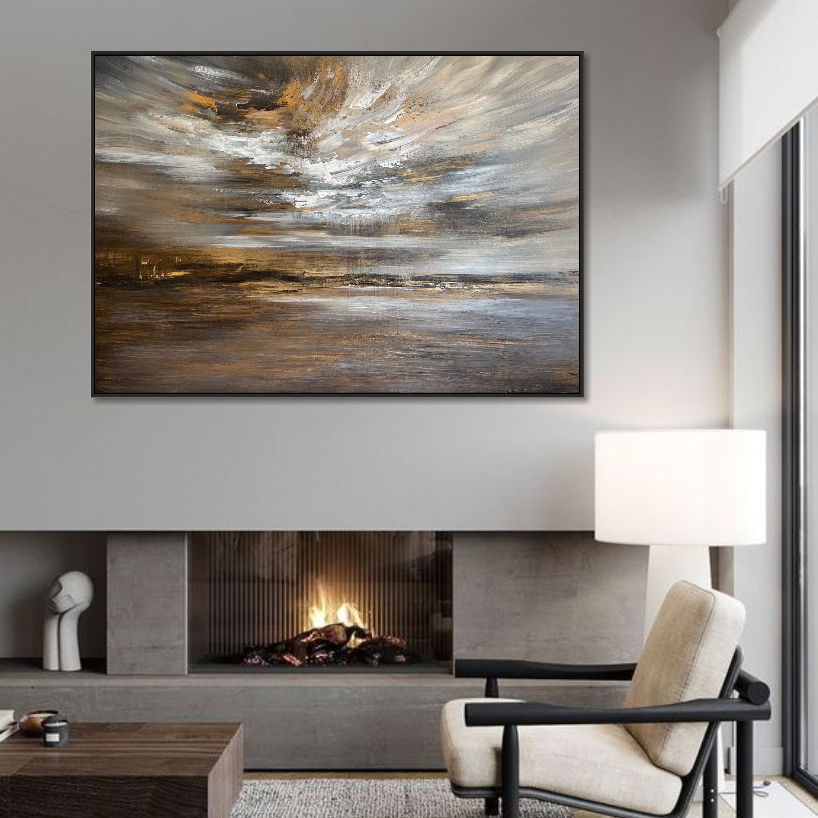 LUSTROUS LANDSCAPE 33"x45"