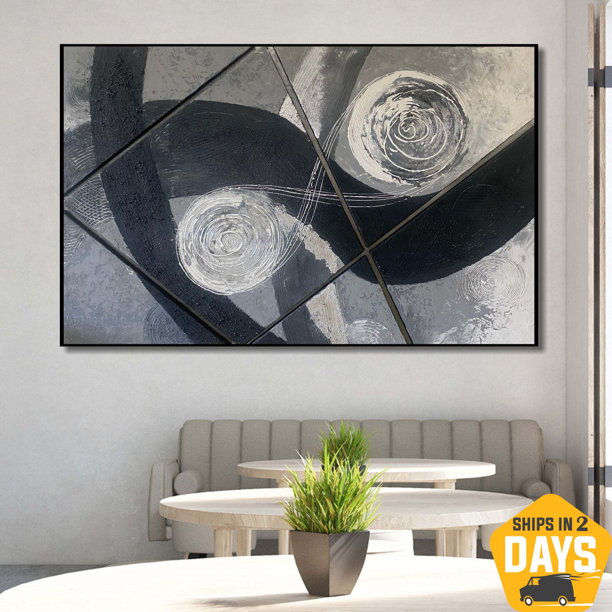 ENTHERAL SPIRALS 39.4"x59"