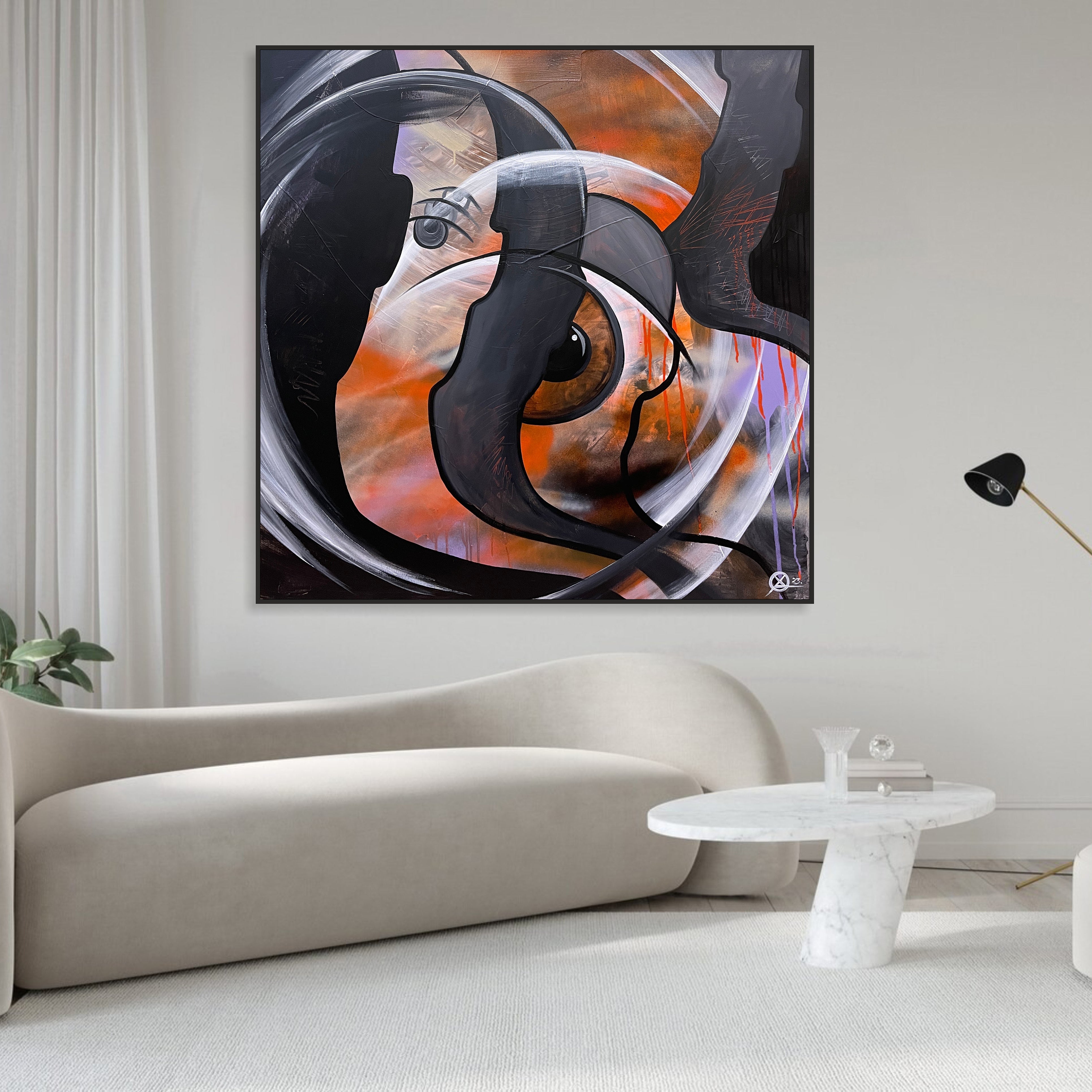 INFINITY INTERPRETATIONS 46"x46"