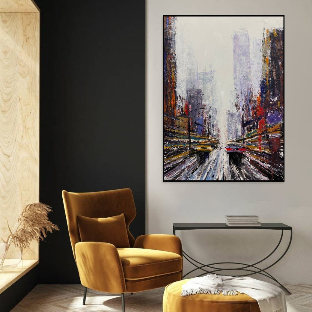 METROPOLITAN RUSH 40"x30"