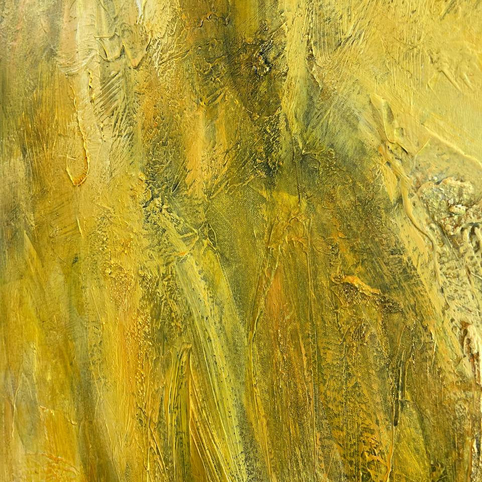YELLOW ABYSS 50"x50"