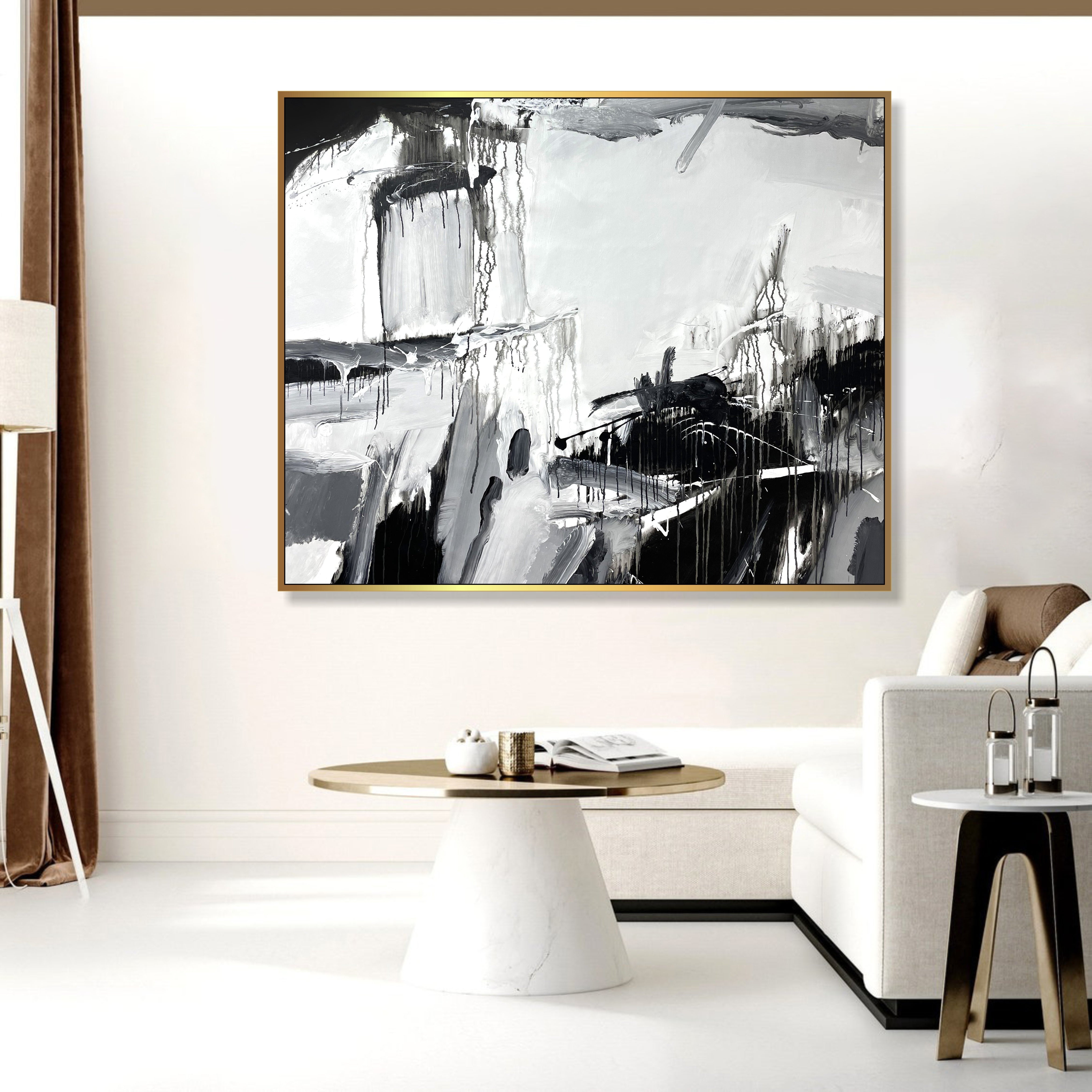 WHITE AND BLACK 20 39.4"x47.2"