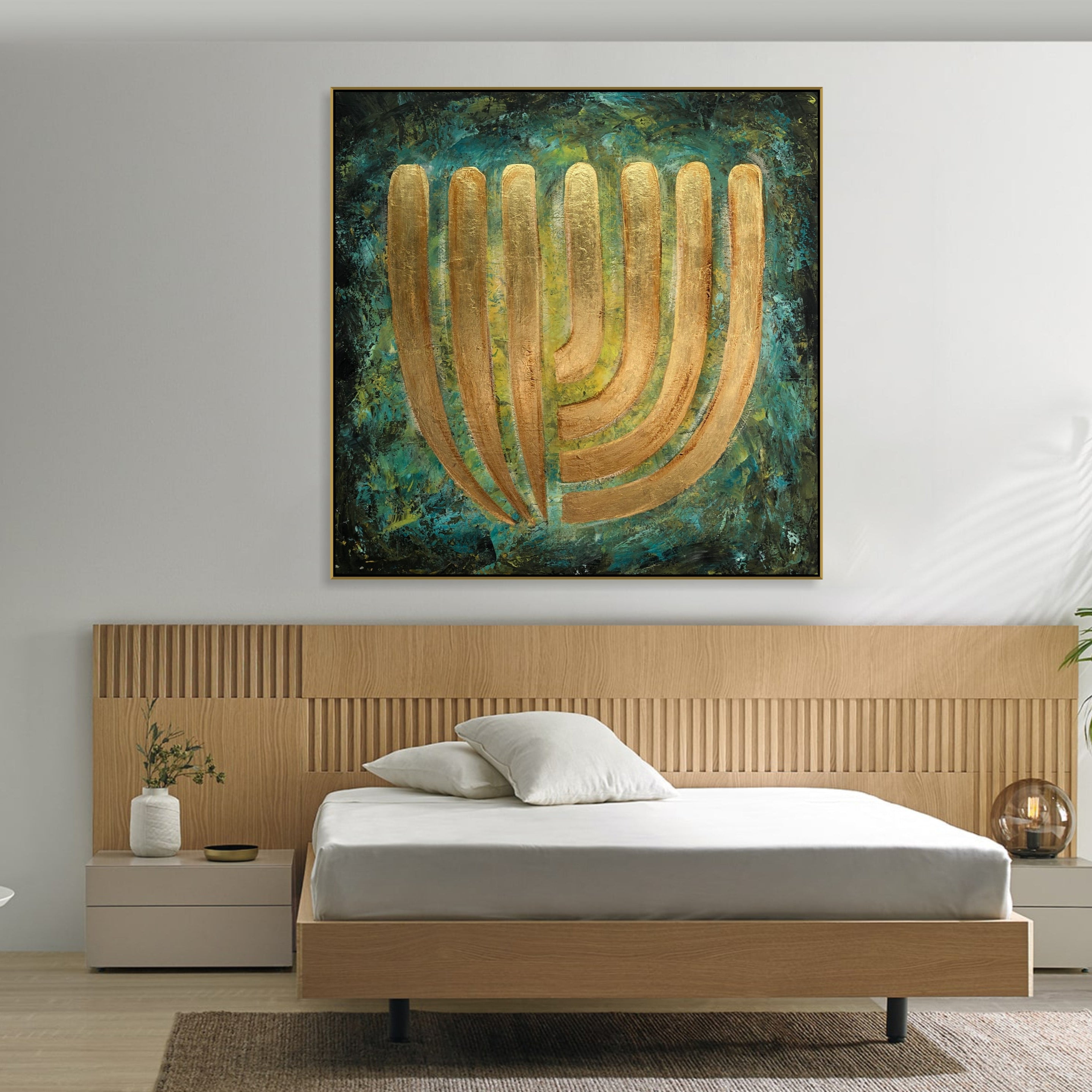 GOLDEN MENORAH
