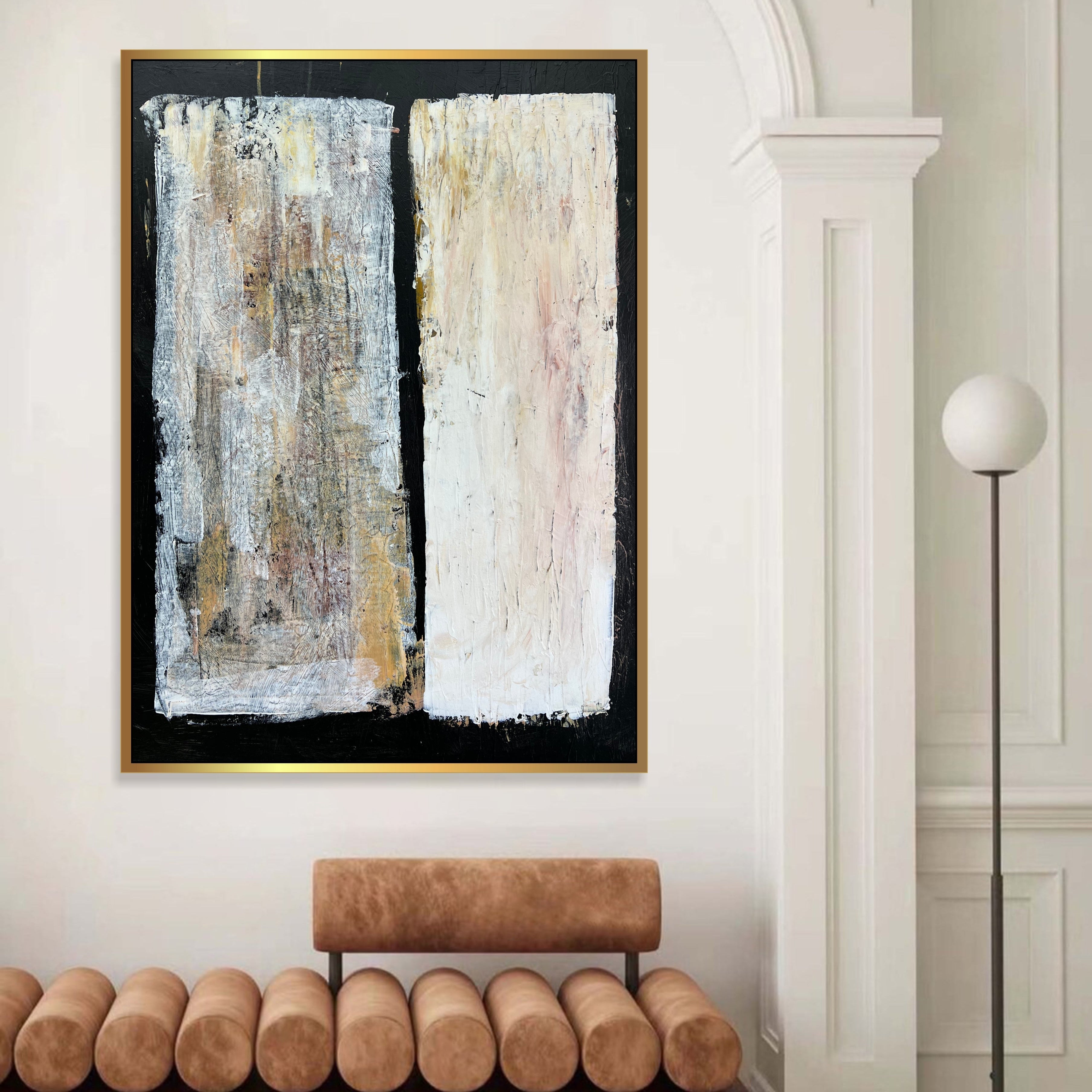 TWIN GEOMETRIES 32"x24"