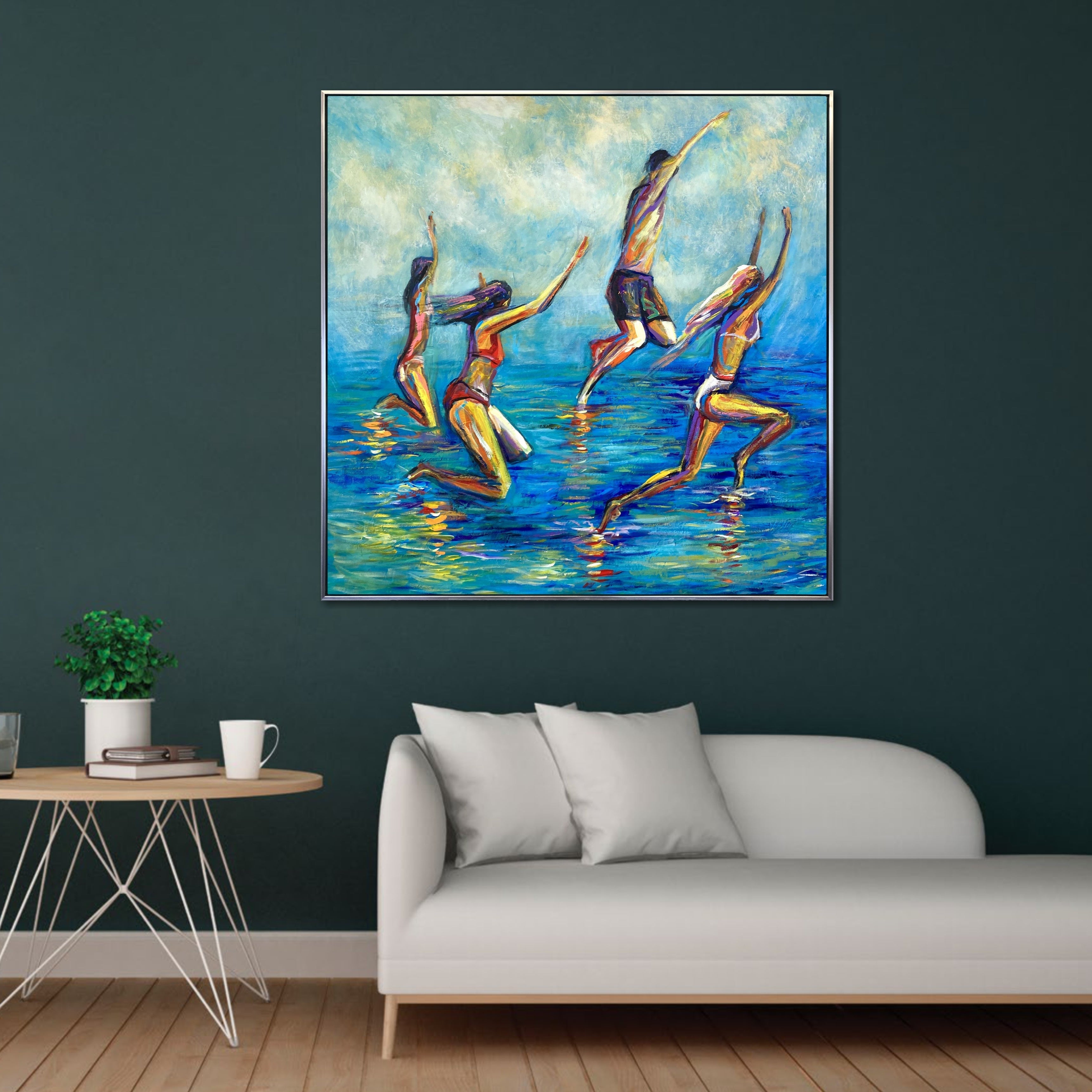 CHASING SUMMER 40"x40"