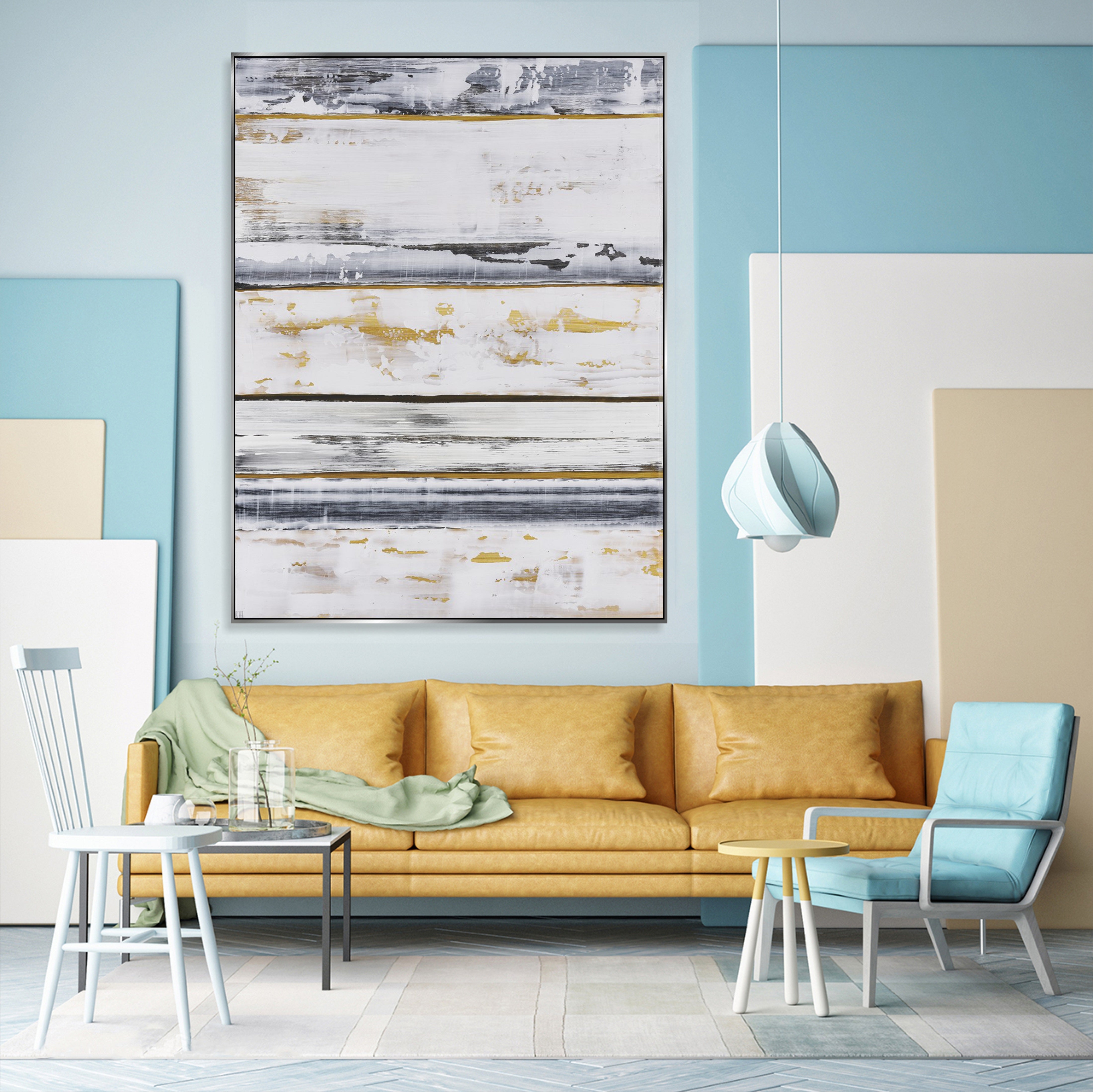 Unique Fine Painting AUREATE ELEGANCE