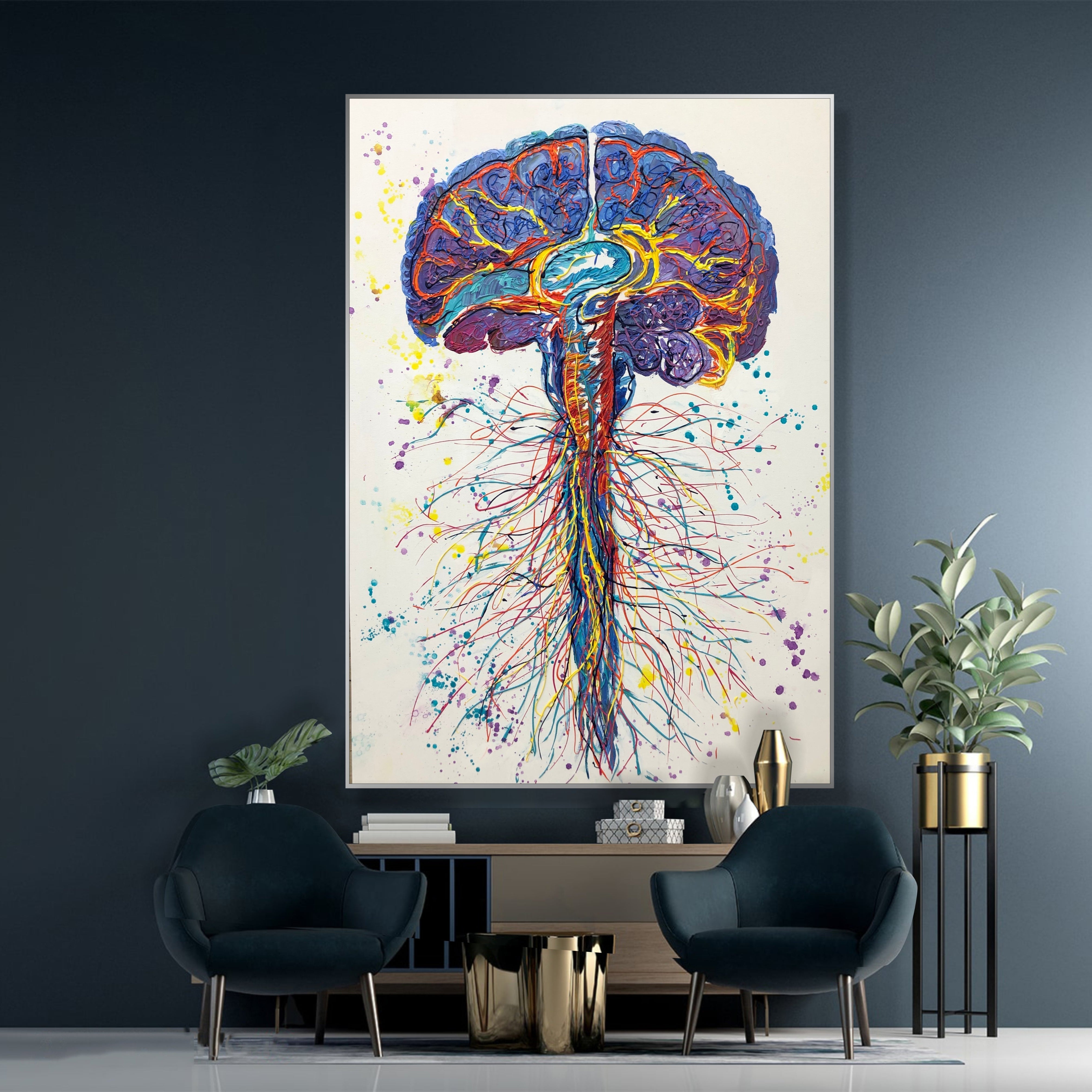 NEURAL SYMPHONY 40"x30"