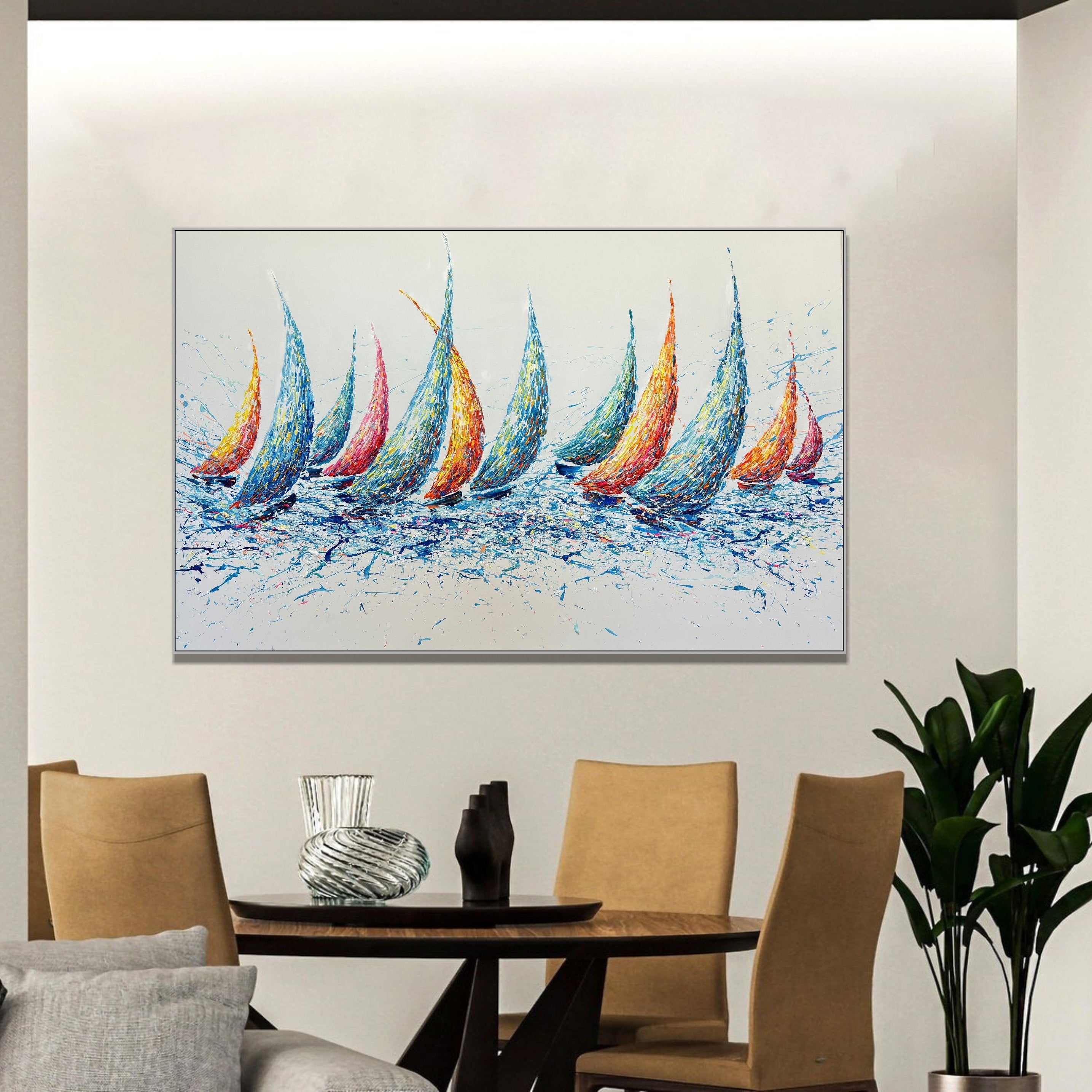 SAILING REGATTA 36"x54"