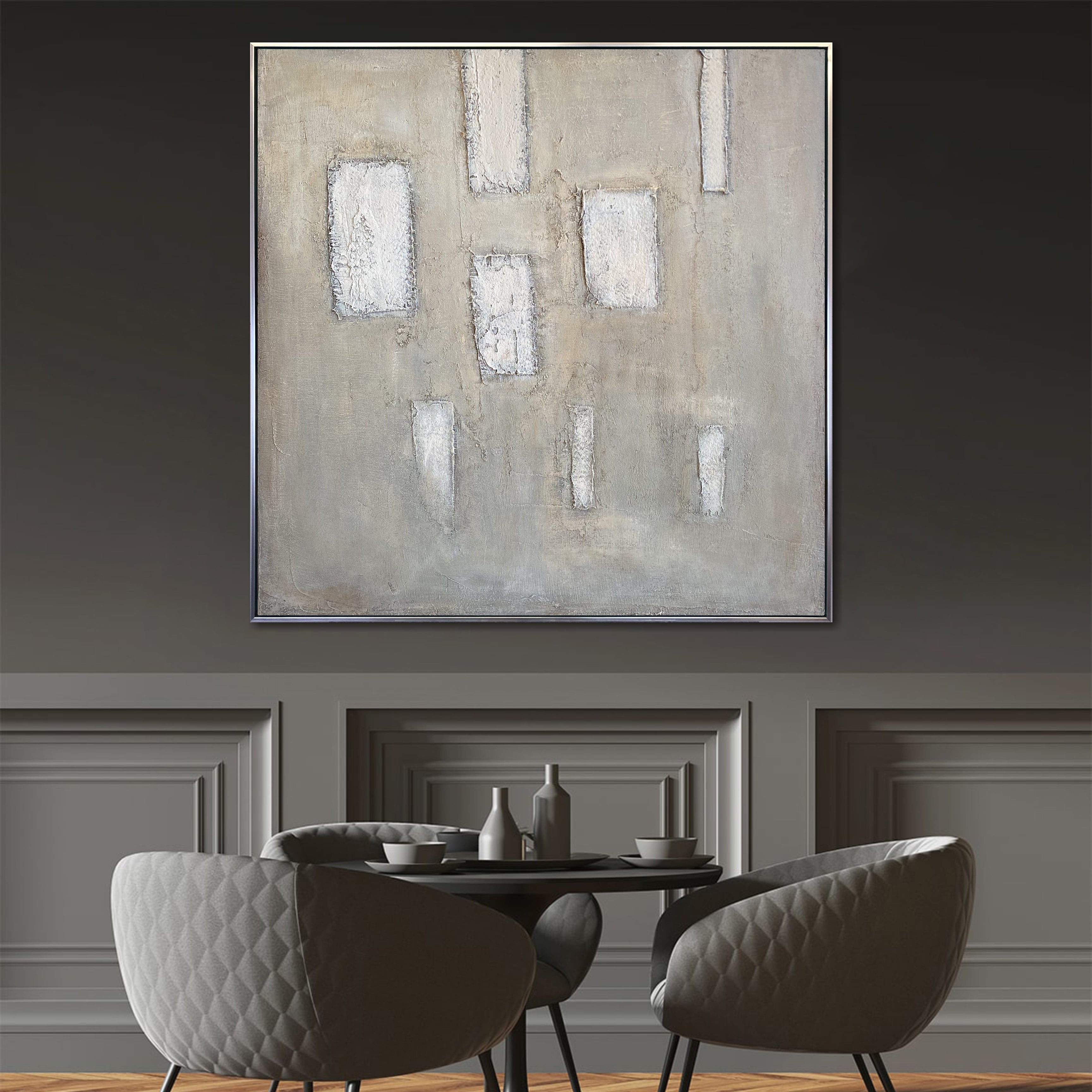 ABSTRACT RECTANGLES 40"x40"