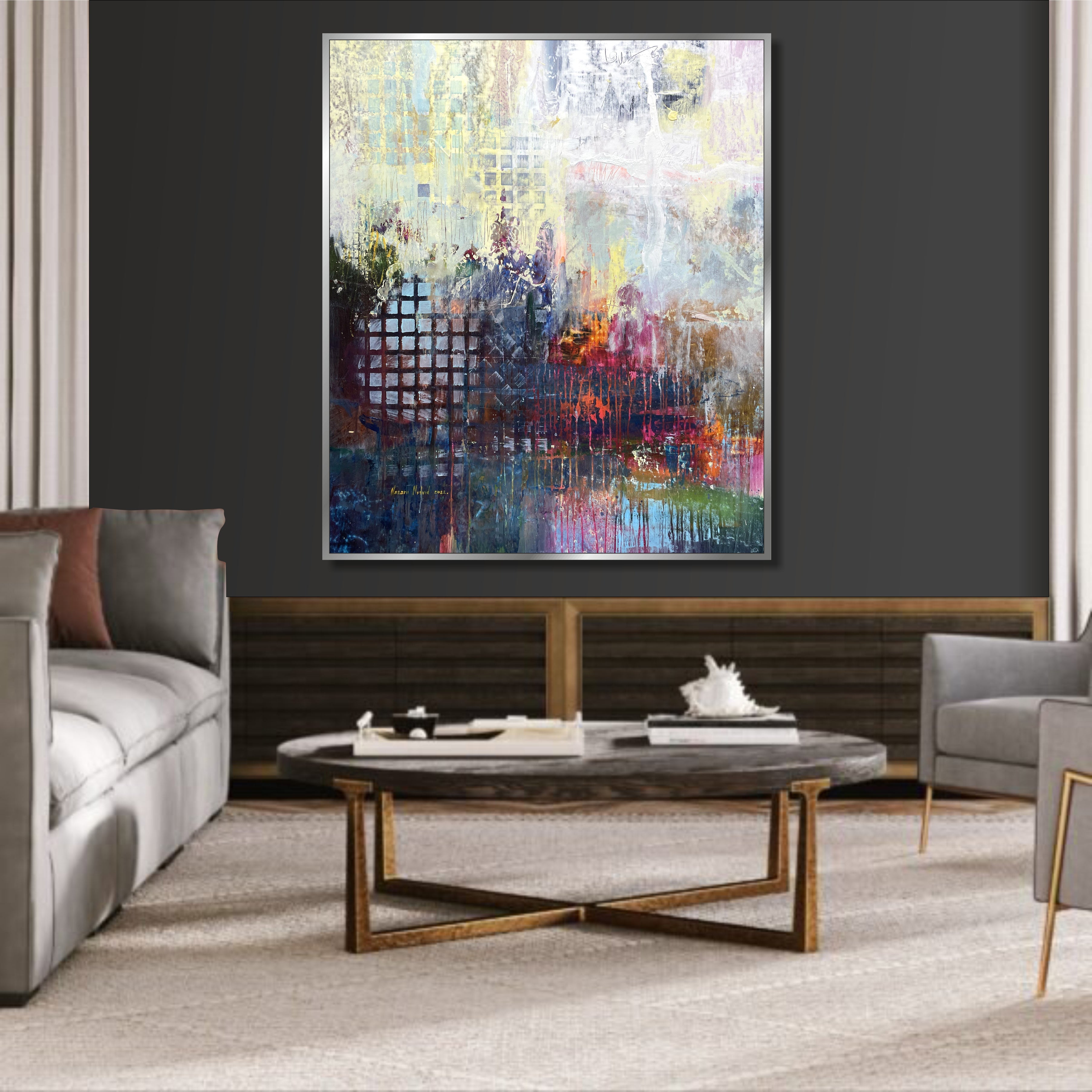 Dynamic Abstraction ASSOCIATION 252 39.3"x35.4"