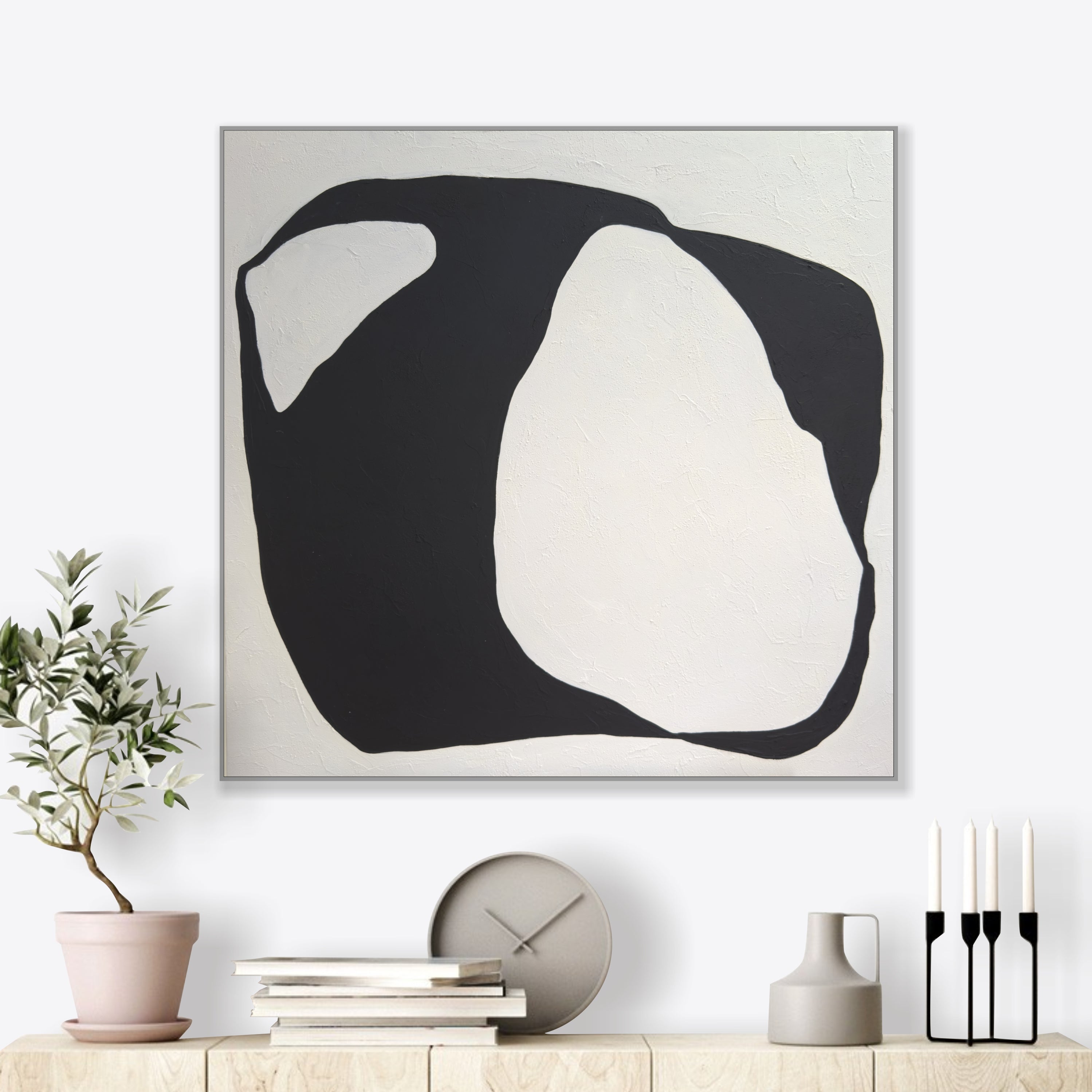 GEOMETRIC FUSION 32"x32"