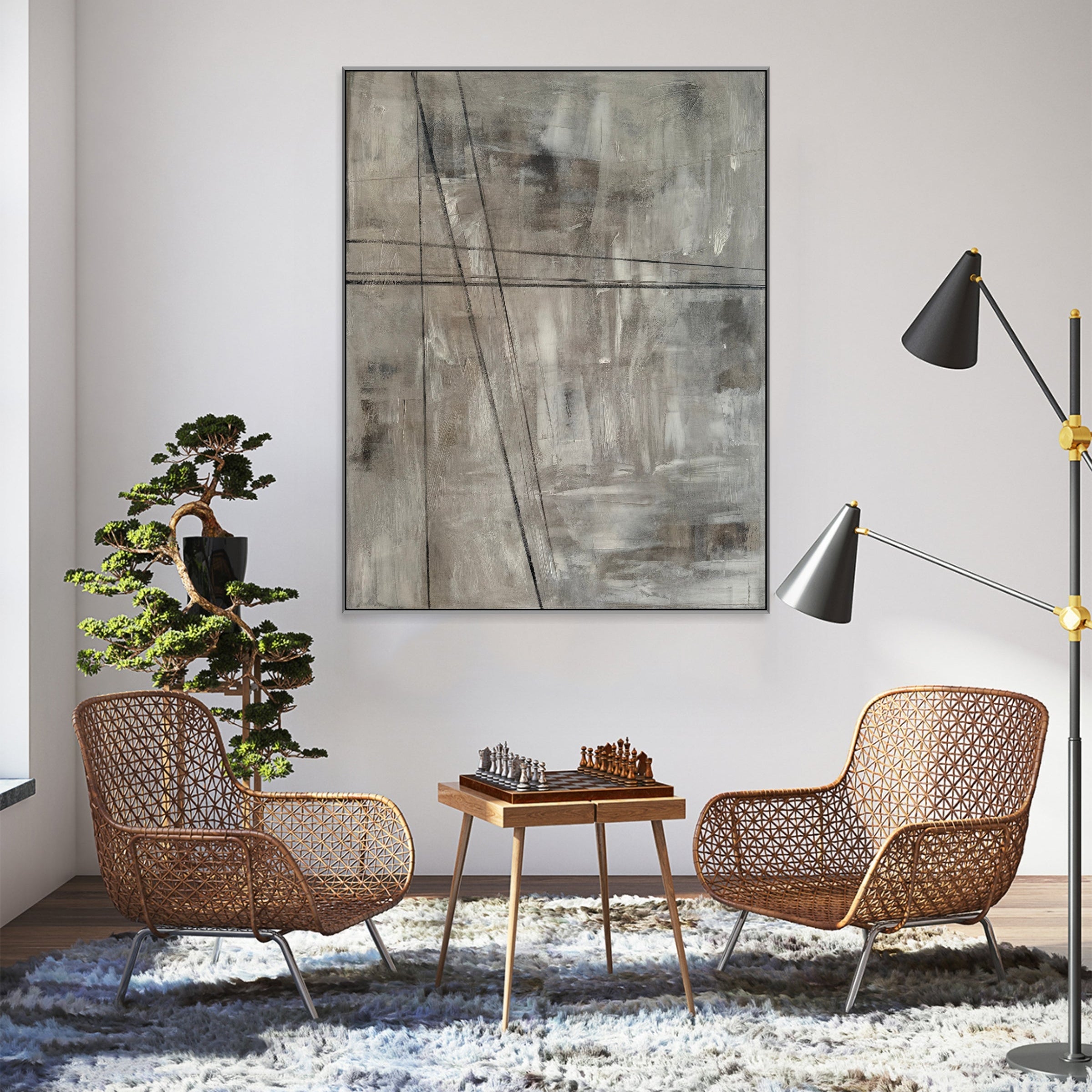 INDUSTRIAL MINIMALISM 41"x30"