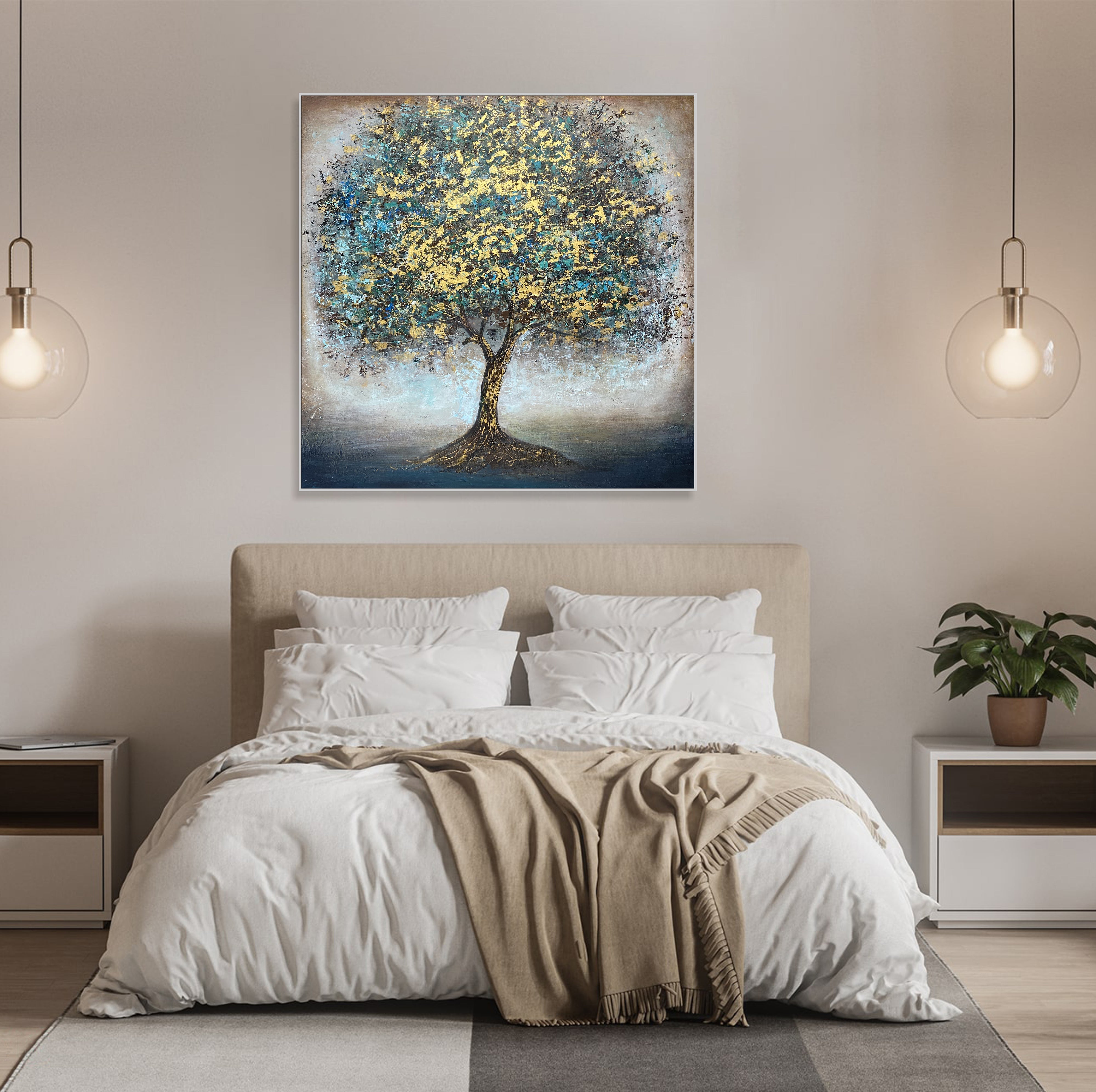 MYSTICAL GROWTH 32"x32"