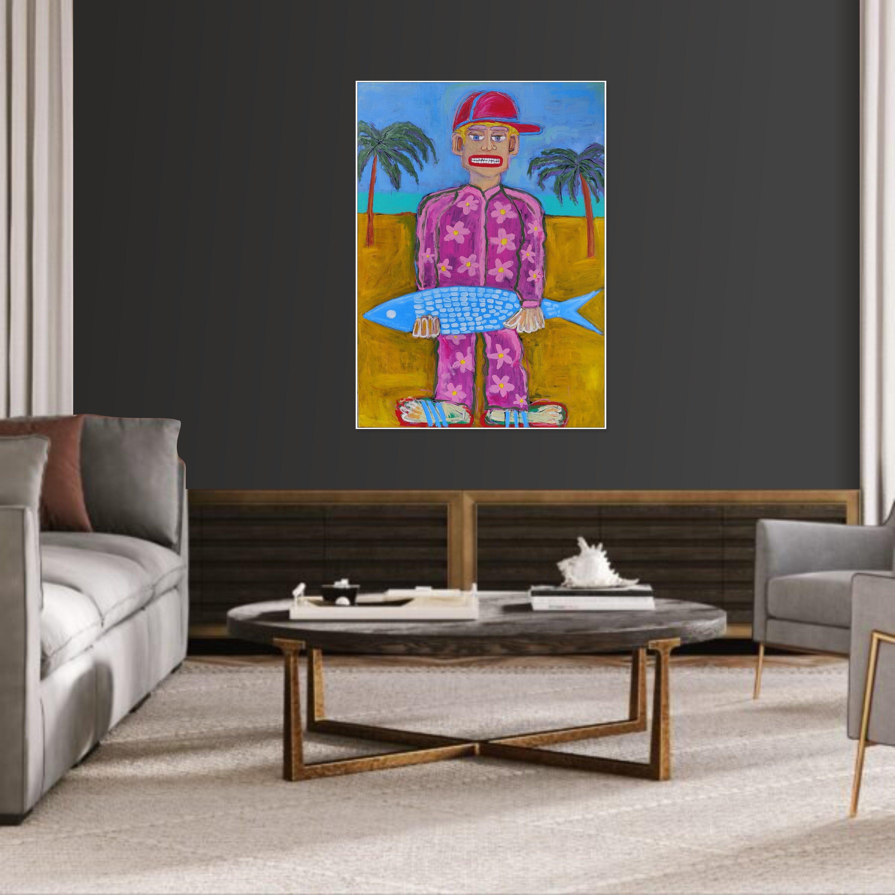 BIG CATCH 53.9"x36.2"