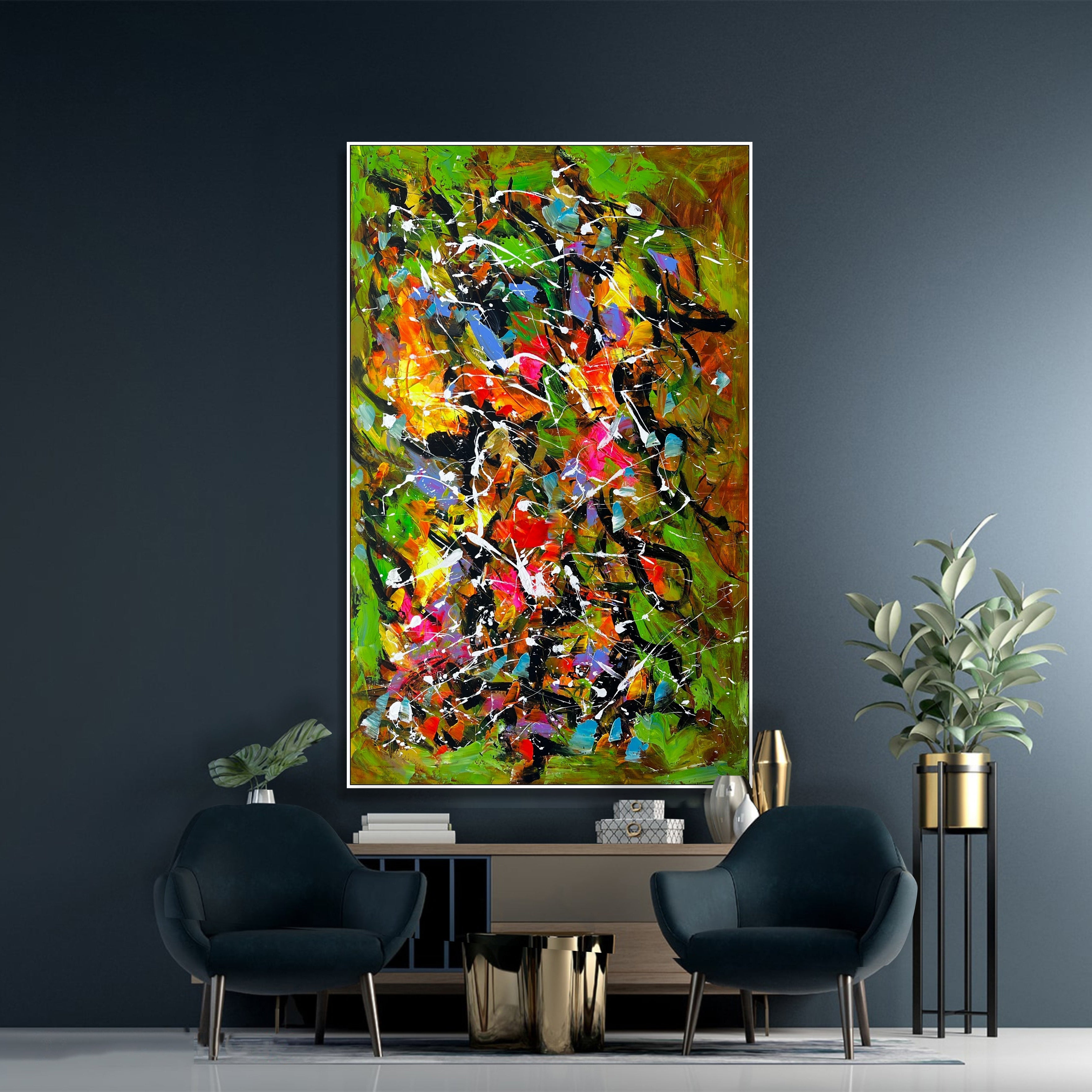 COLOR EXPLOSION 60"x40"