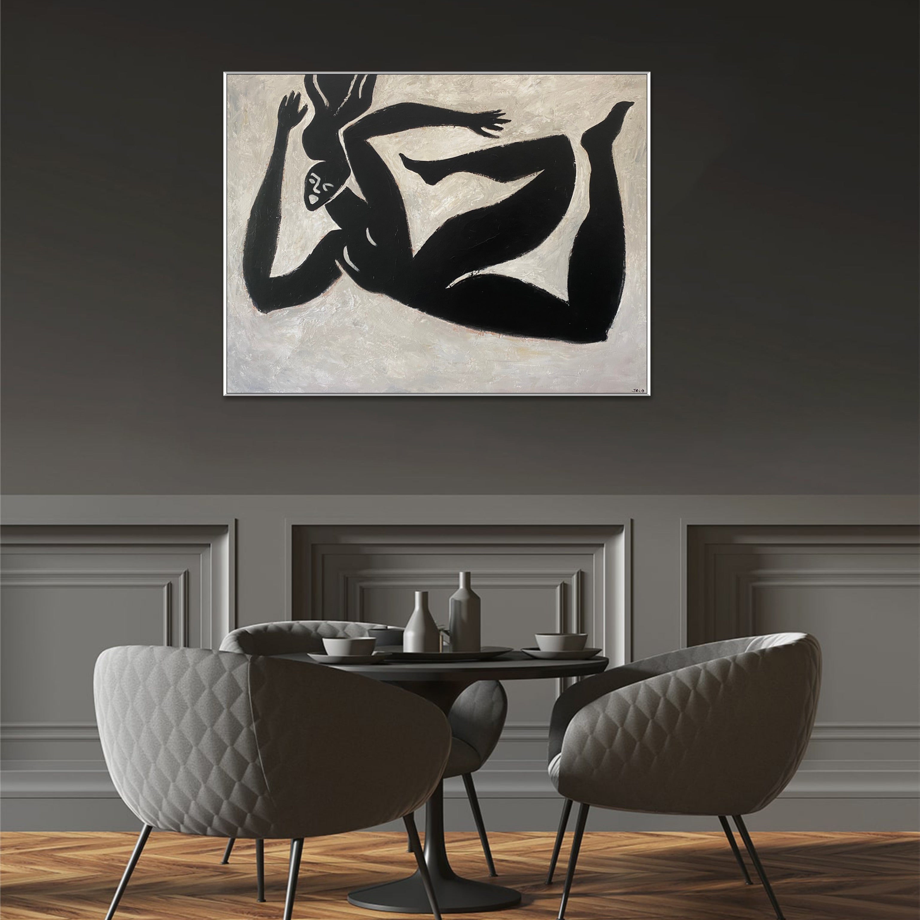 FALLING THROUGH 34"x46"