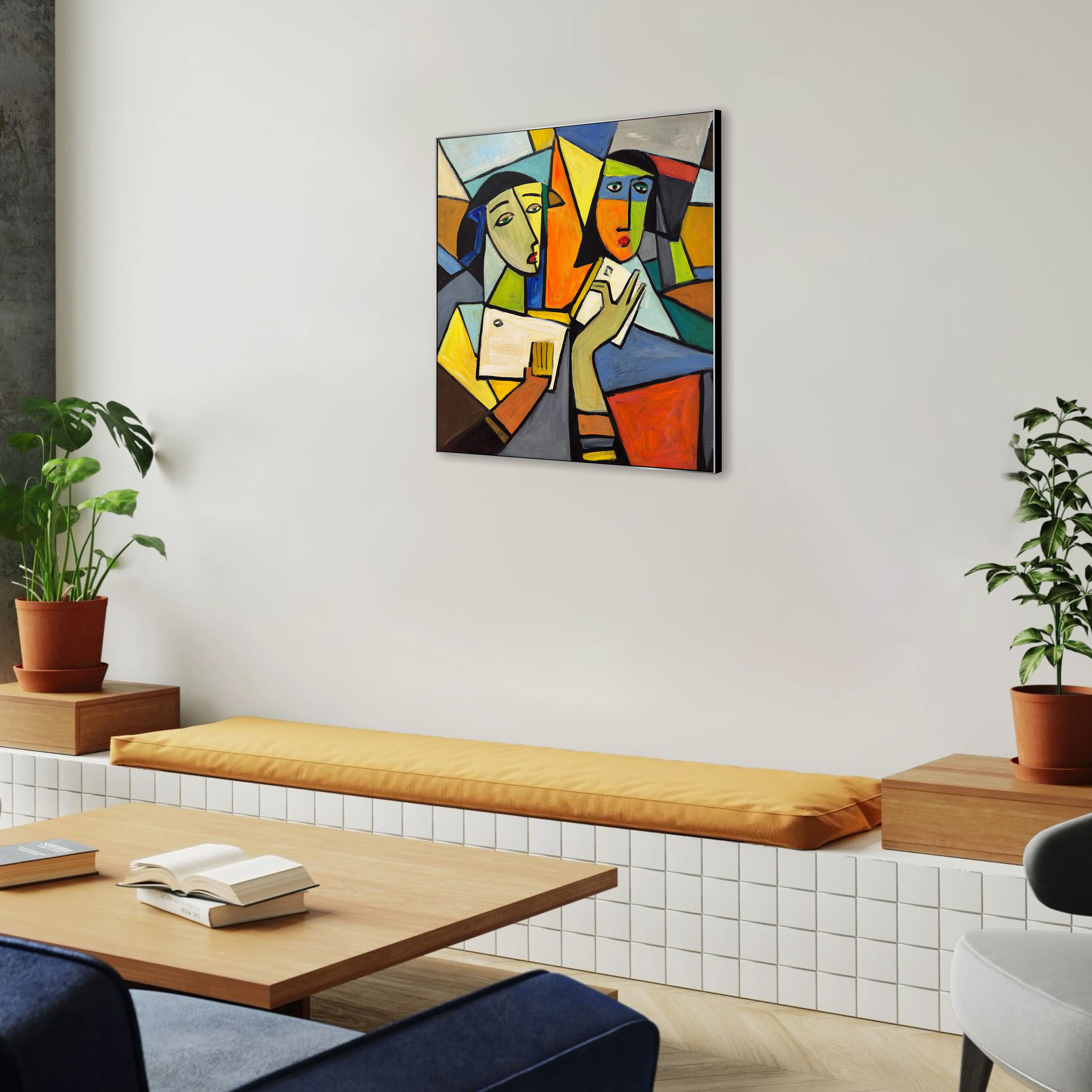 DYNAMIC DIALOGUE 20"x20"