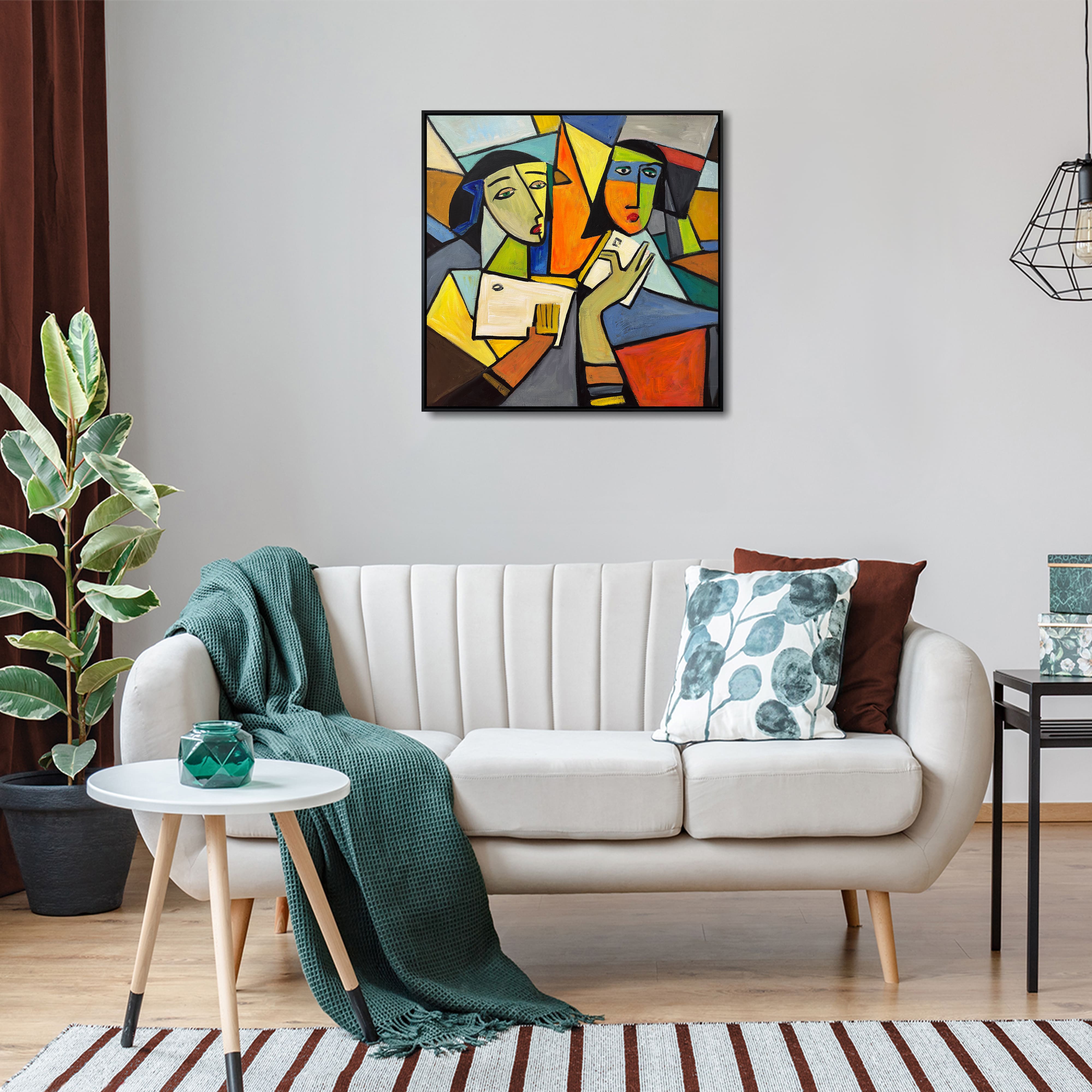 DYNAMIC DIALOGUE 20"x20"