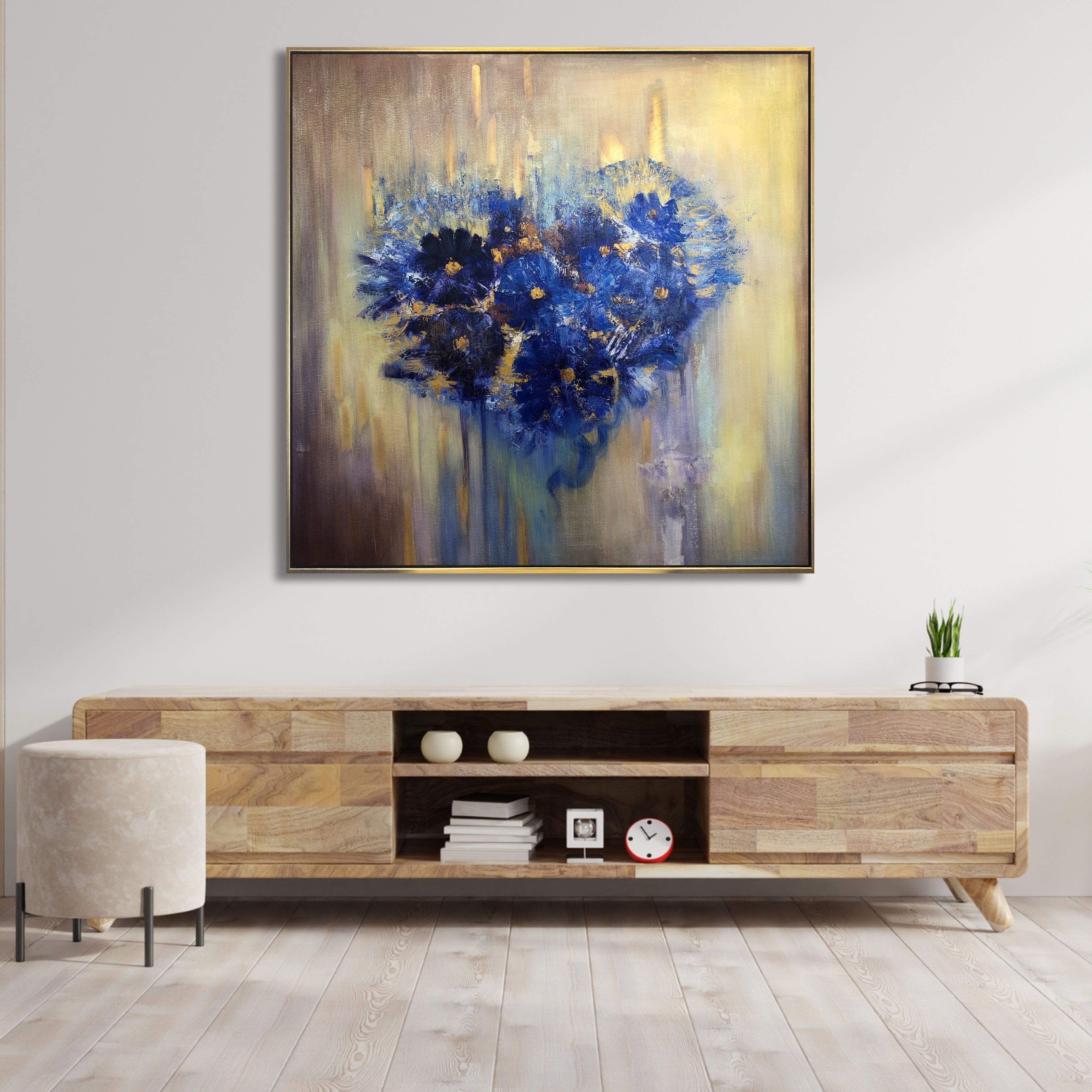 FLOWER HEART 50"x50"