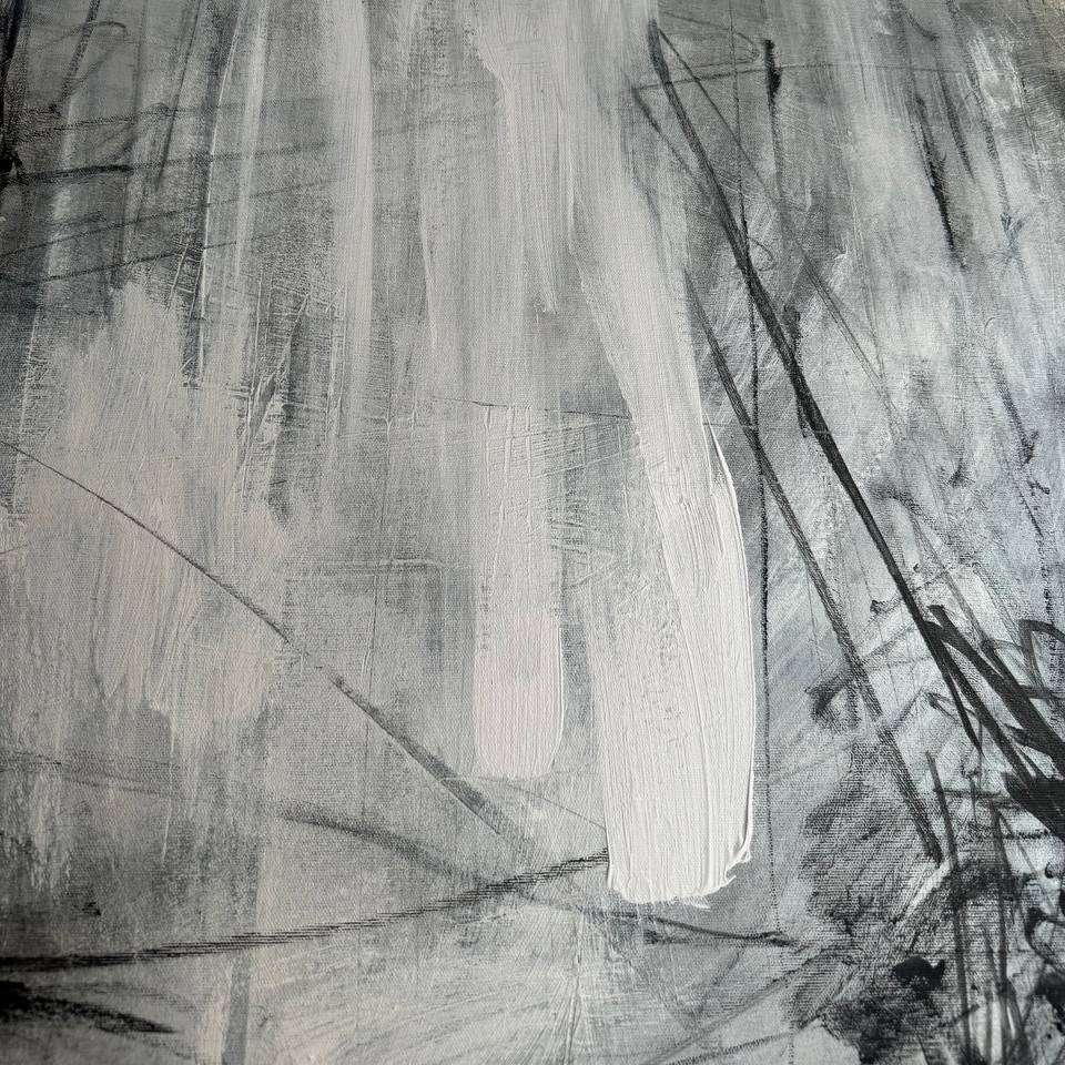 GREY HAZE 40"x30"
